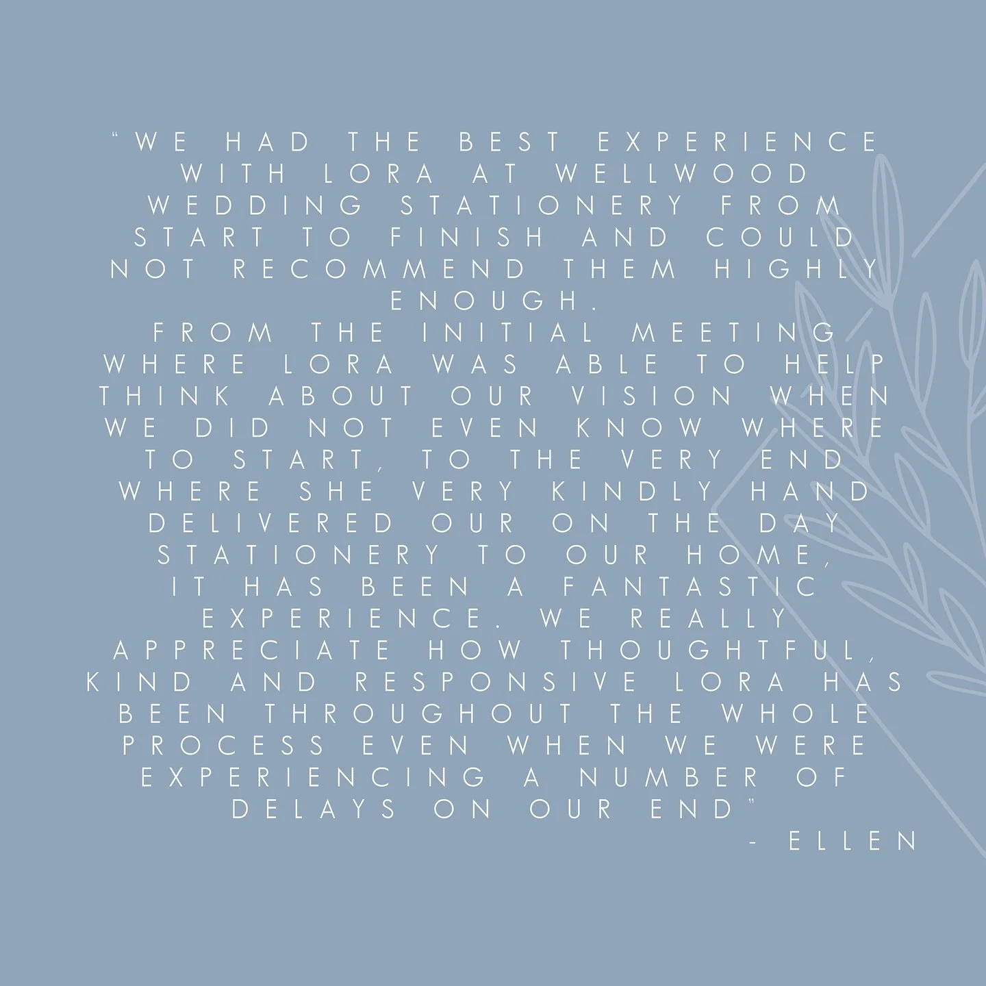 TESTIMONIAL - Feeling all the love from our wonderful couples. It means the world to hear kind words like these, helping to bring your vision to life is exactly what we do! Thank you for trusting us with your special day
.
.
.
#testimonial #clientfee