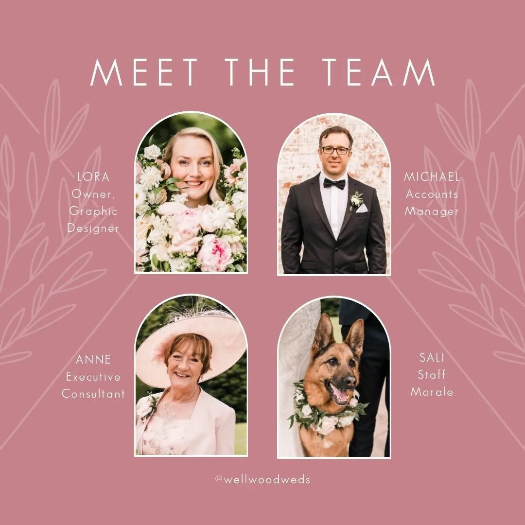 MEET THE TEAM - We&rsquo;ve had a little flurry of new followers so we thought it was time to reintroduce ourselves. Meet the wonderful WWS team that keeps our business running smoothly
.
.
.
#meettheteam #smallbusiness #weddingstationery #weddinginv