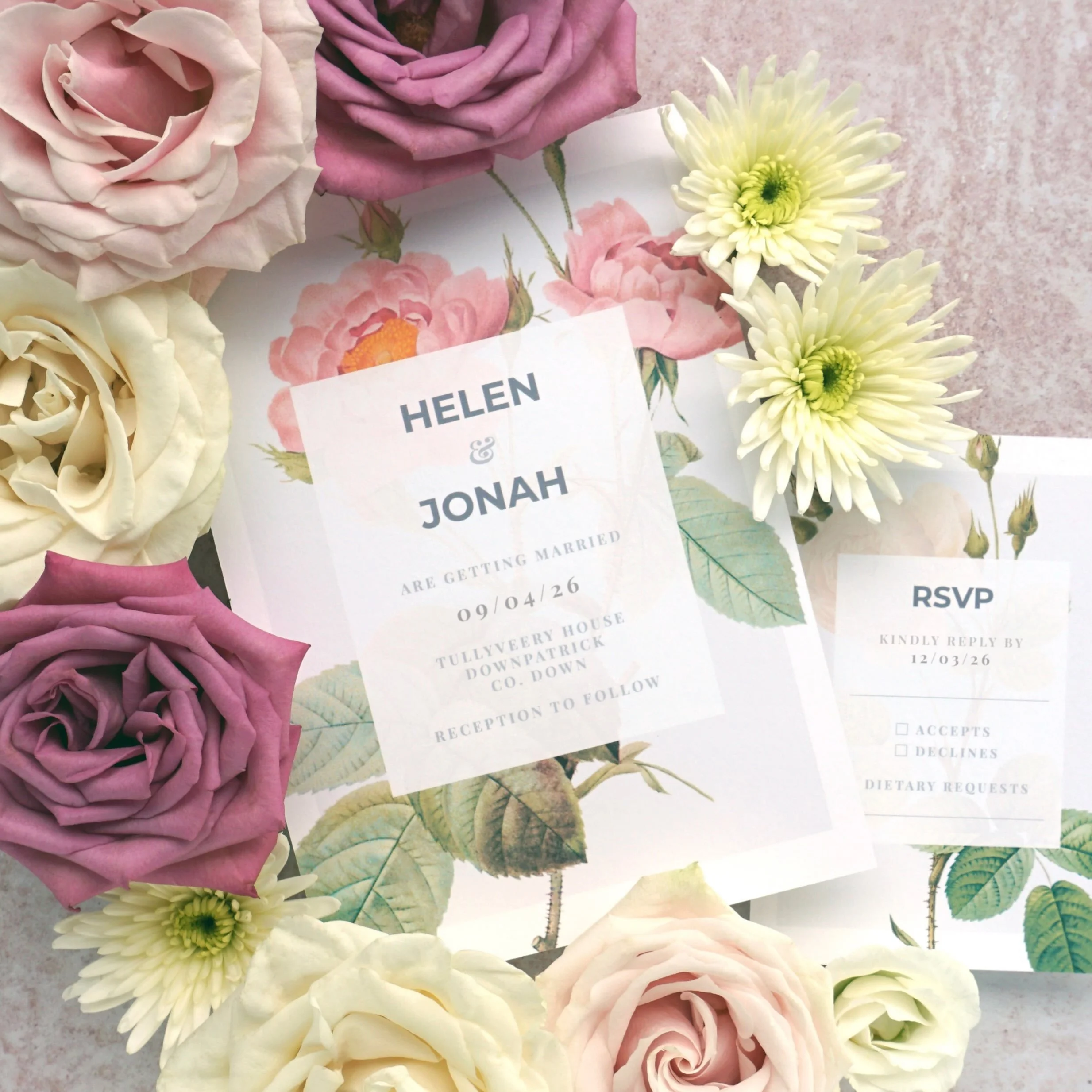 HELEN - Vintage floral illustrations with a modern typographic twist. Helen is a versatile suite that can be matched to a selection of premium envelope colours and is the perfect combination for budding floral fans
.
.
.
#floralstationery #weddingflo