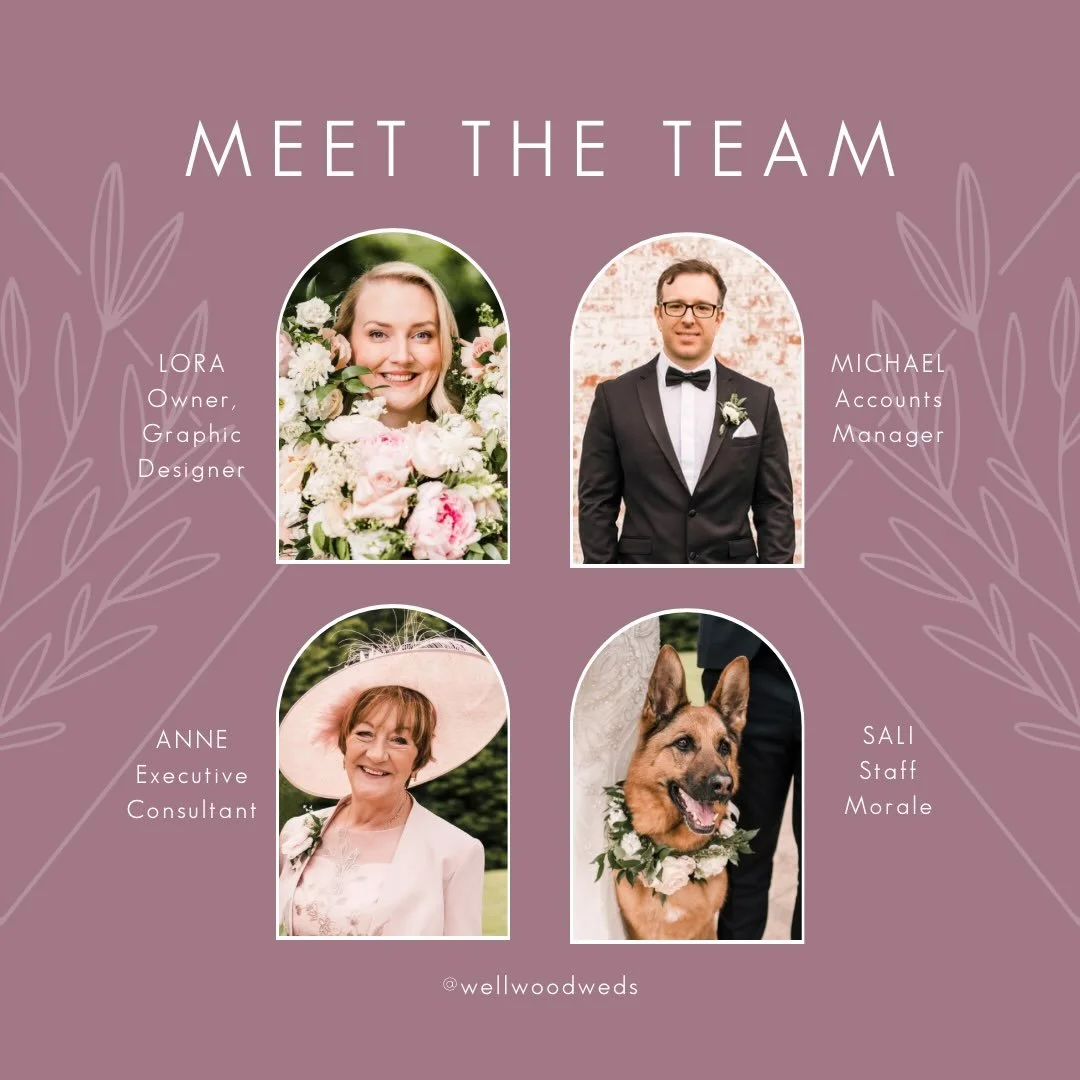 MEET THE TEAM - We&rsquo;ve had a little flurry of new followers so we thought it was time to reintroduce ourselves. Meet the wonderful WWS team that keeps our business running smoothly
.
.
.
#meettheteam #smallbusiness #weddingstationery #weddinginv
