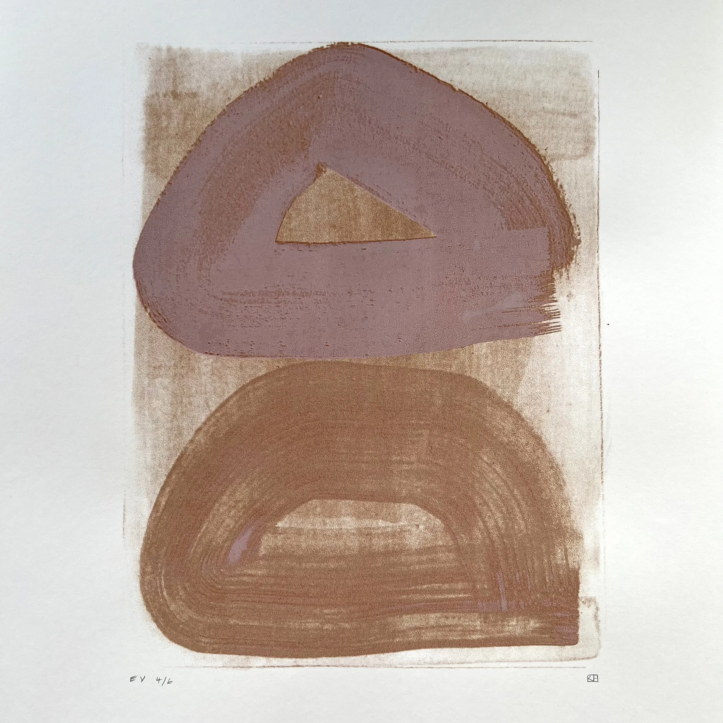 Mountains 4/6 - first edition screen print - 2024
