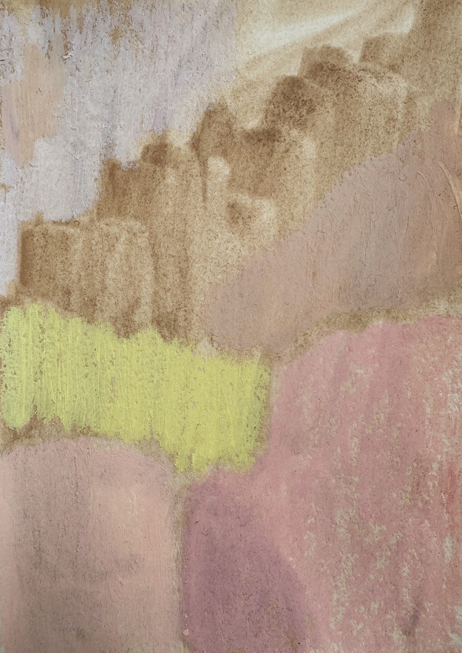 Jaipur - oil pastel on paper - 2026