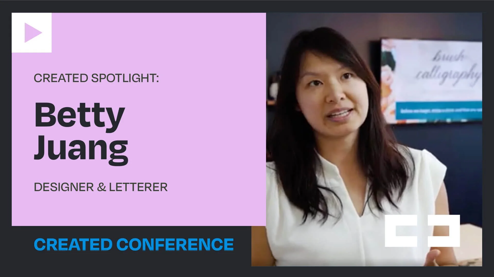 In this spotlight from the Created Conference 2025, designer and letterer Betty Juang shares her perspective on the beauty of hand-lettering and the power of intentional craft. She explores how personal expression and traditional techniques can creat