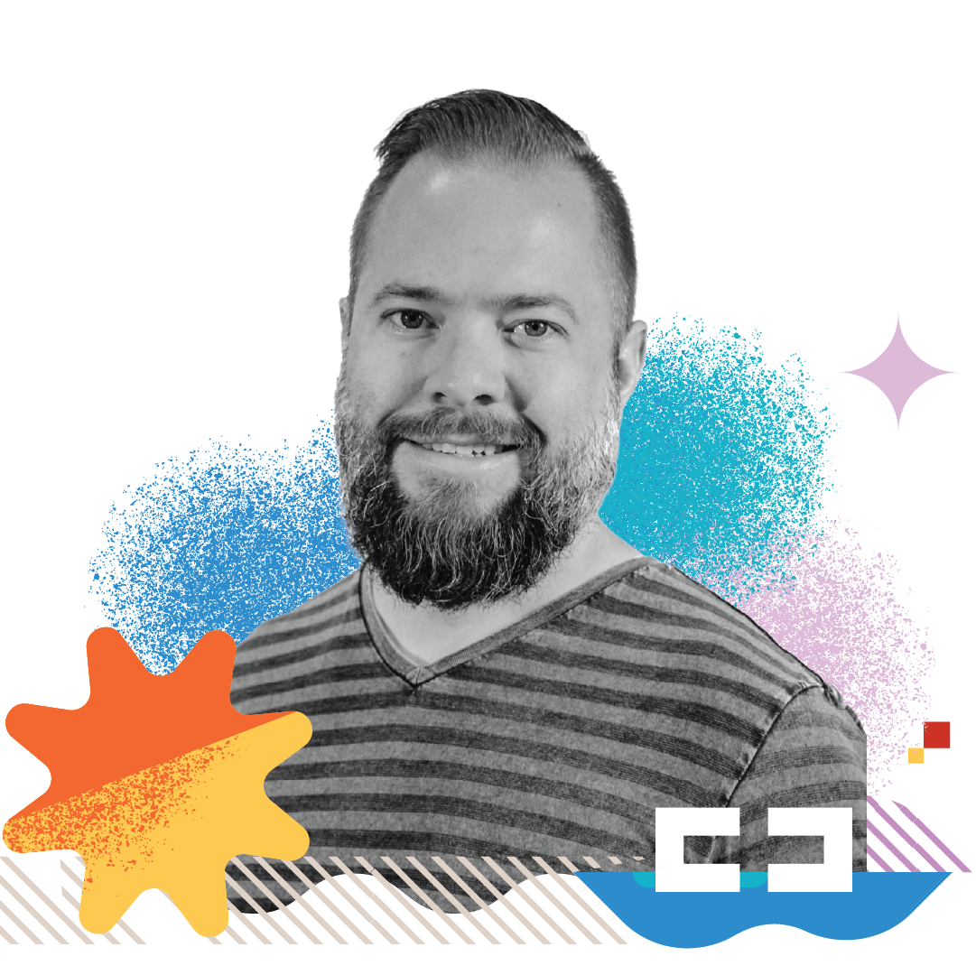Nick Nye Created Conference Headshot