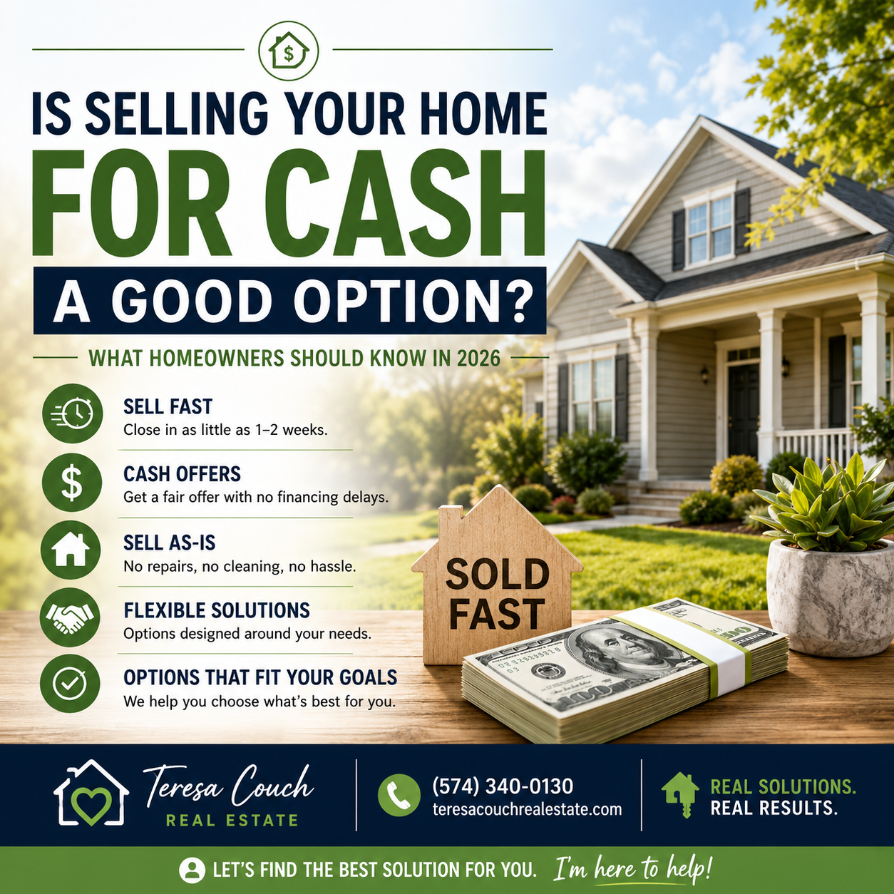 Is Selling Your Home for Cash a Good Option? What Homeowners Should Know in 2026