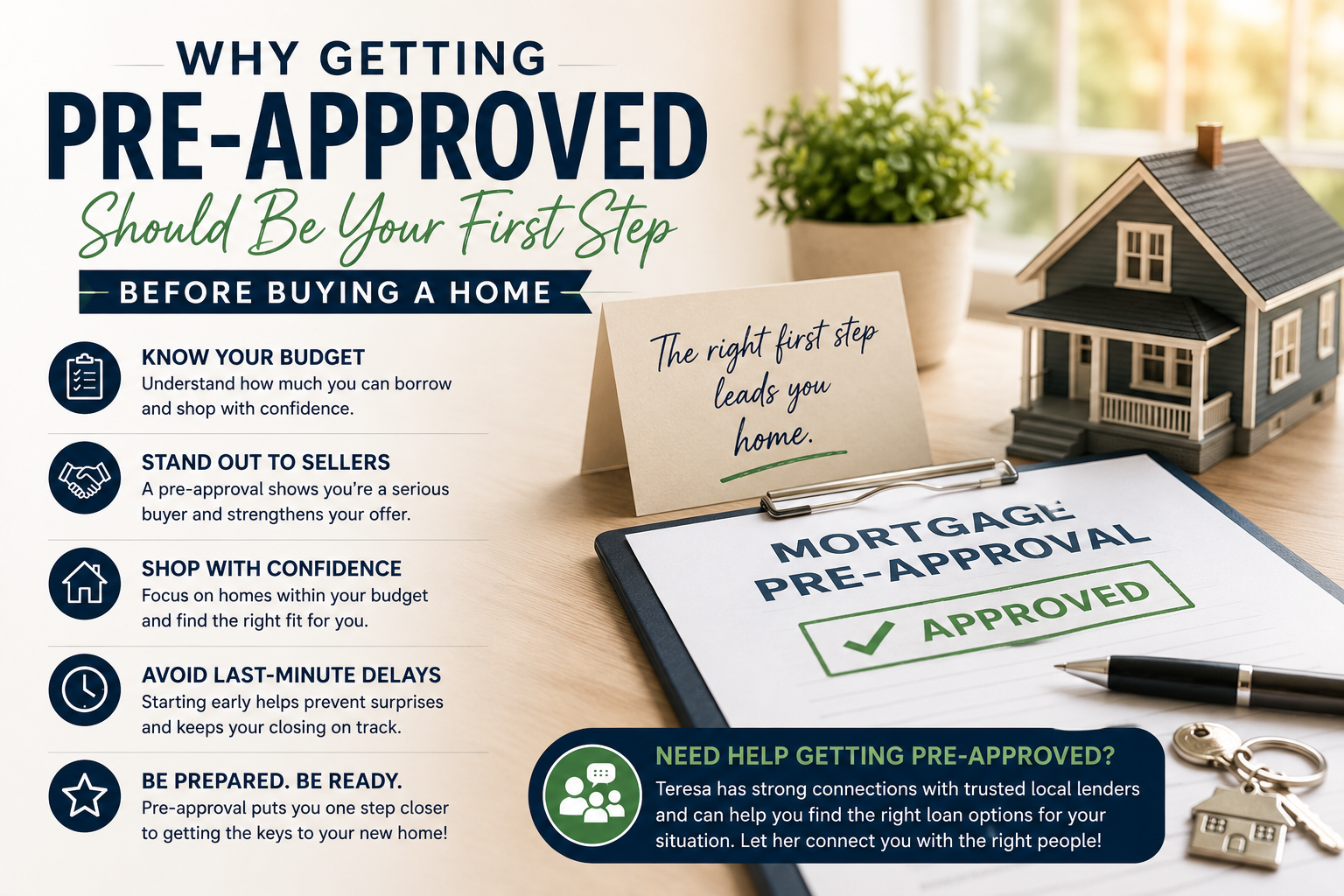 Why Getting Pre-Approved Should Be Your First Step Before Buying a Home