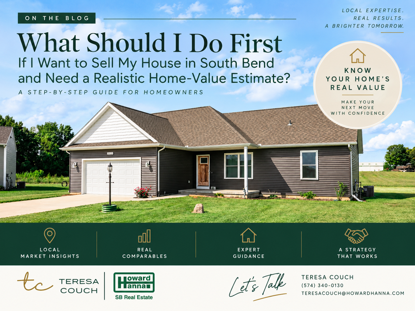 What Should I Do First If I Want to Sell My House in South Bend and Need a Realistic Home-Value Estimate?