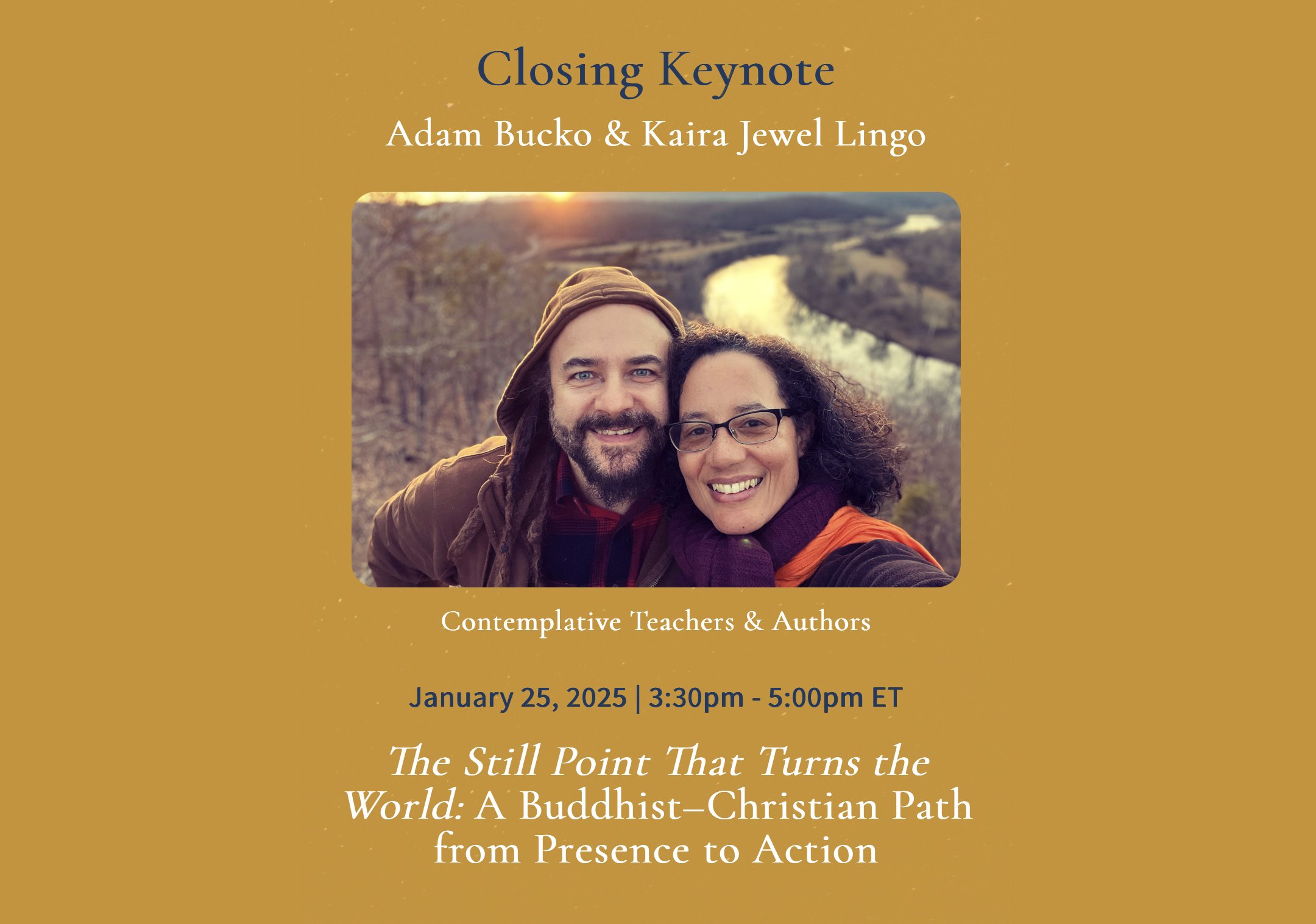 The Still Point That Turns the World: A Buddhist–Christian Path from Presence to Action