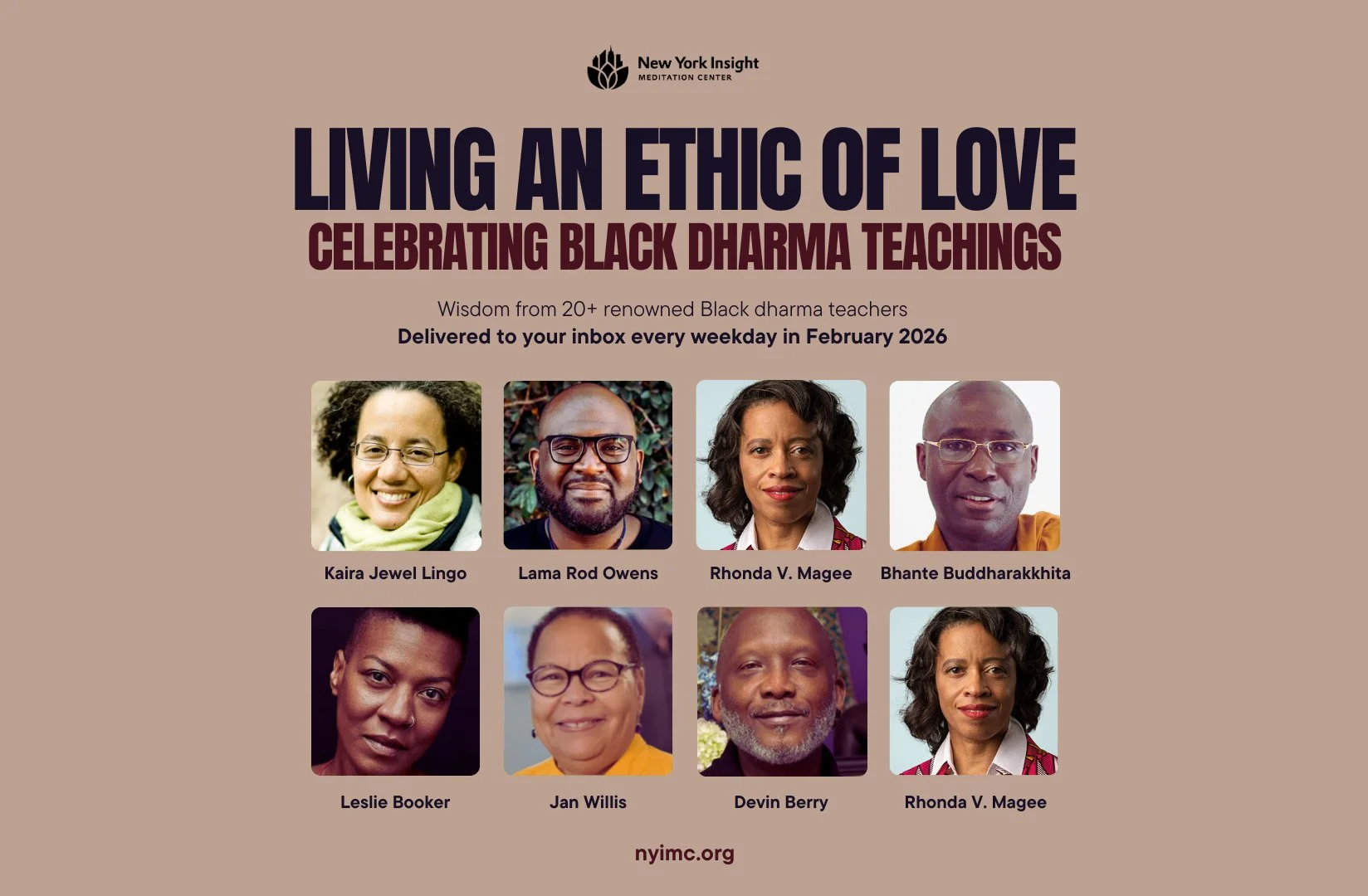 Living An Ethic of Love – Celebrating Black Dharma Teachings