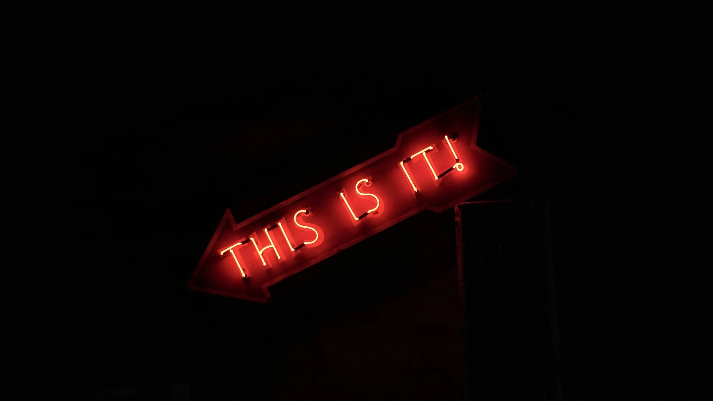 This is It: The Opportunity of this Moment