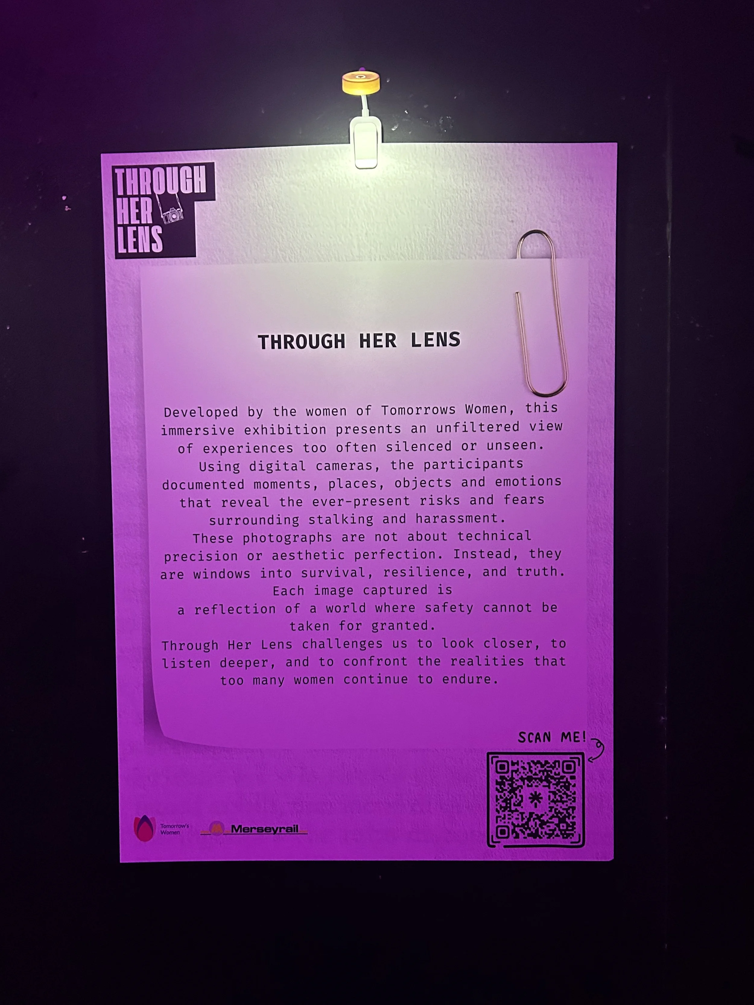 Through Her Lens photography exhibition