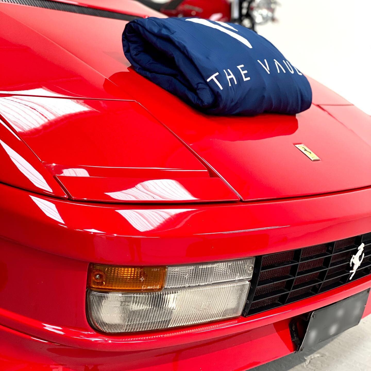 90&rsquo;s cool! Ferrari Testarossa arrived at the hotel for The Vault care! 
This is car storage, but on a whole new level. Worry Less, Drive More.