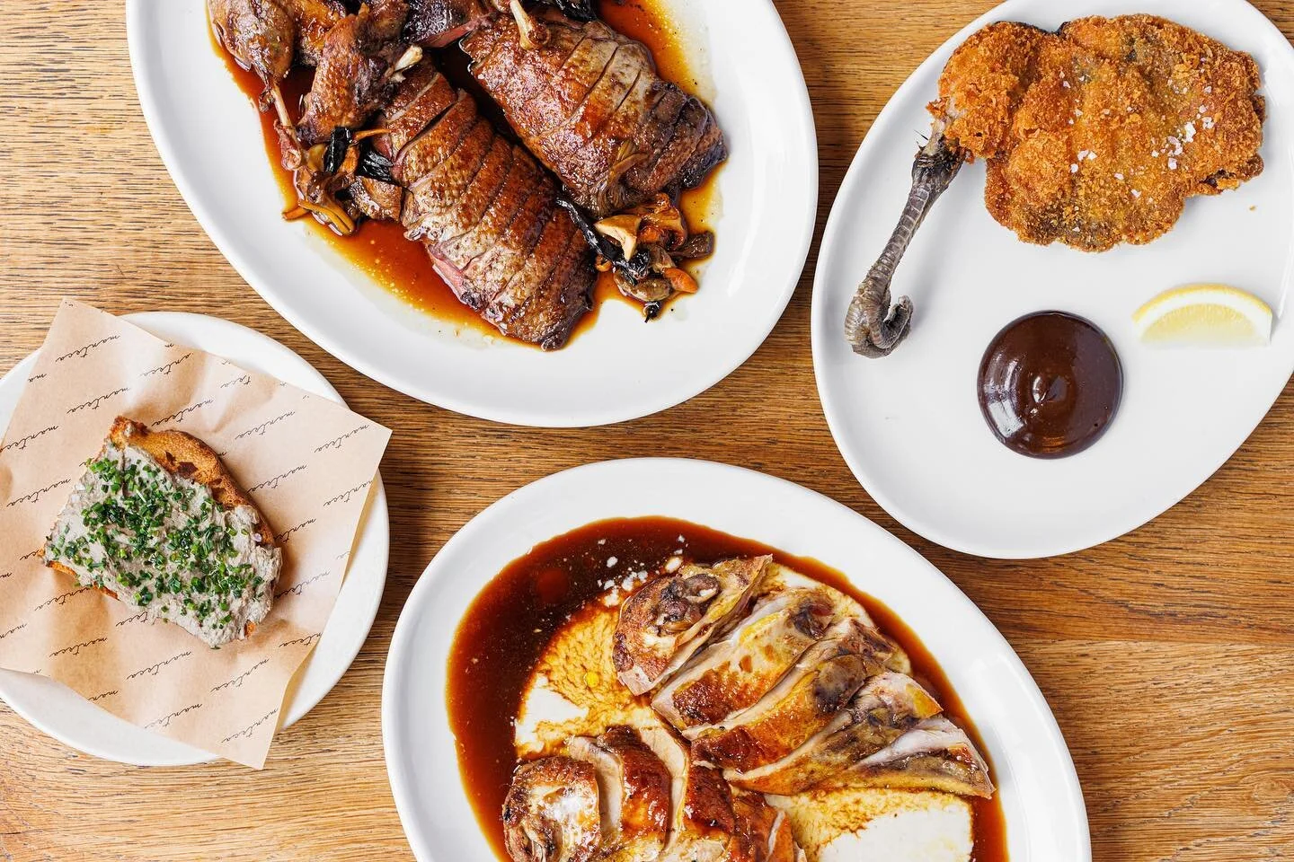 game season

it&rsquo;s one we, and the chefs, look forward to immensely. all sourced as locally as we can in the uk, the quality and variety of game that passes through our doors is something to behold. 

these dishes are on the menu for the next li