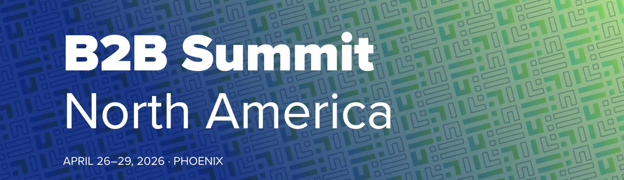 Forrester B2B Summit 2026 - Phoenix, AZ