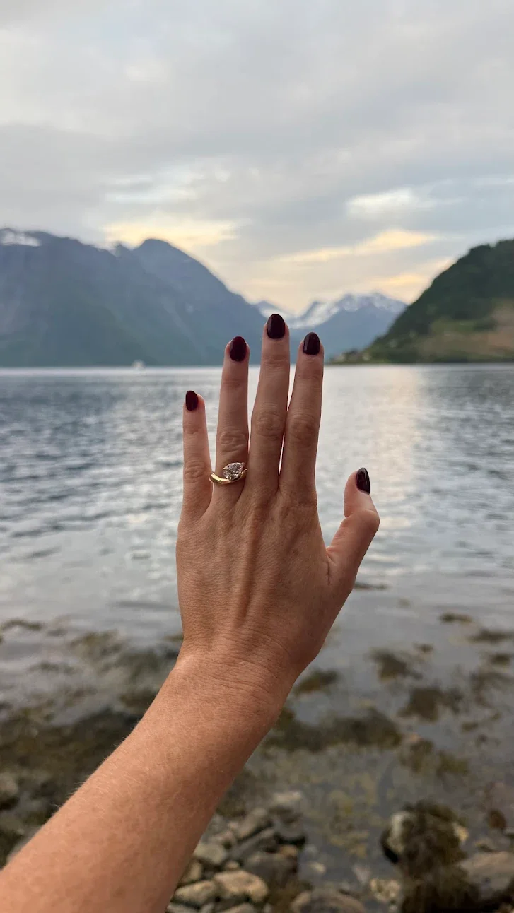 unique pear cut diamond engagement ring