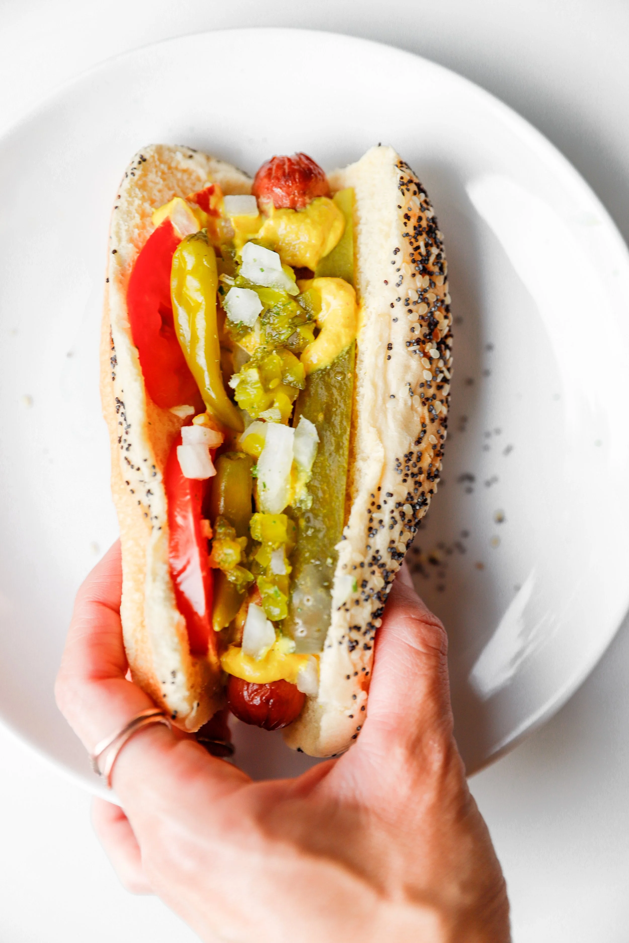 Chicago Style Hot Dogs at Home — Mer and Meg's Escapades
