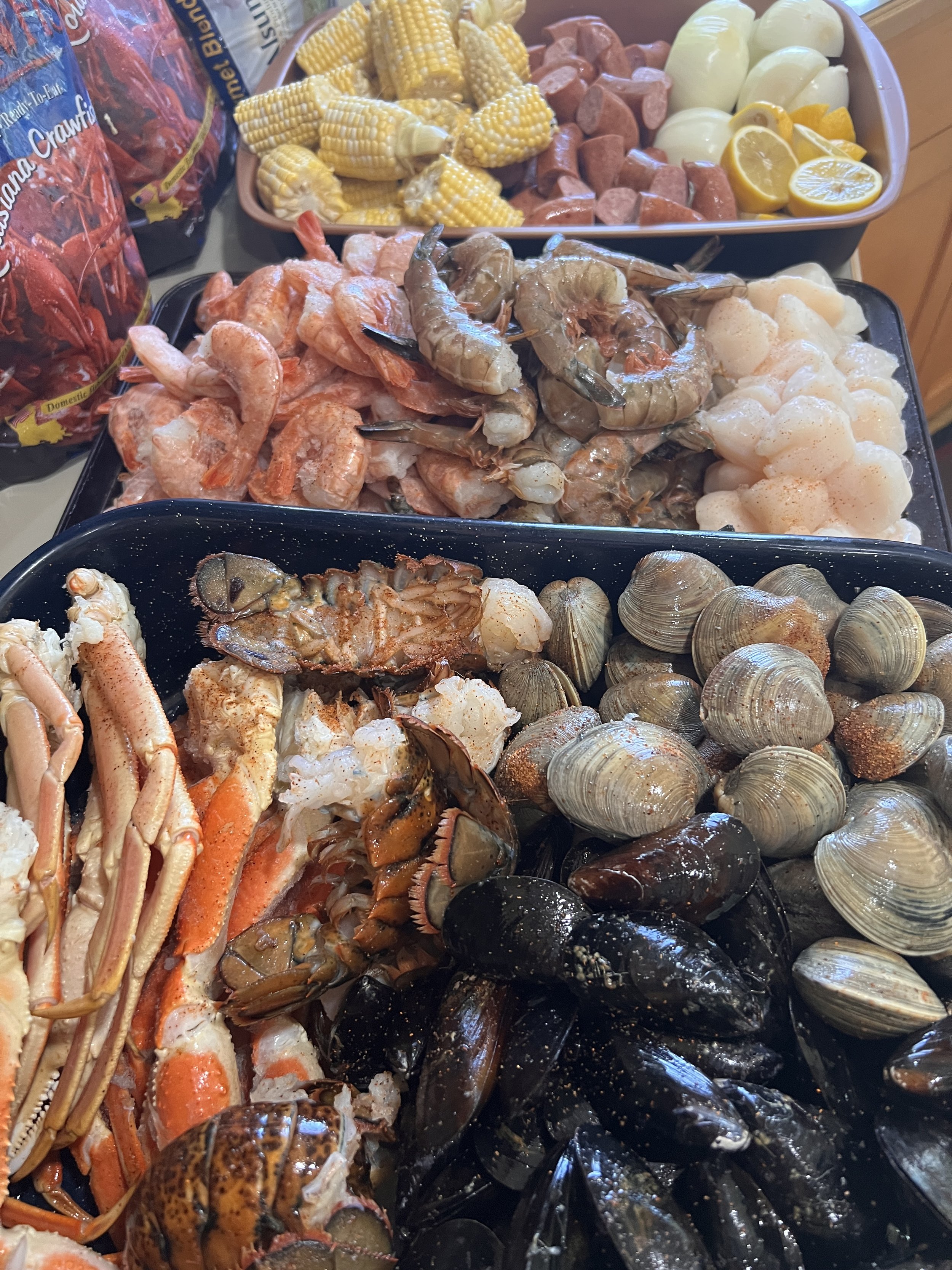 Family Style Seafood Boil Recipe — Mer and Meg's Escapades