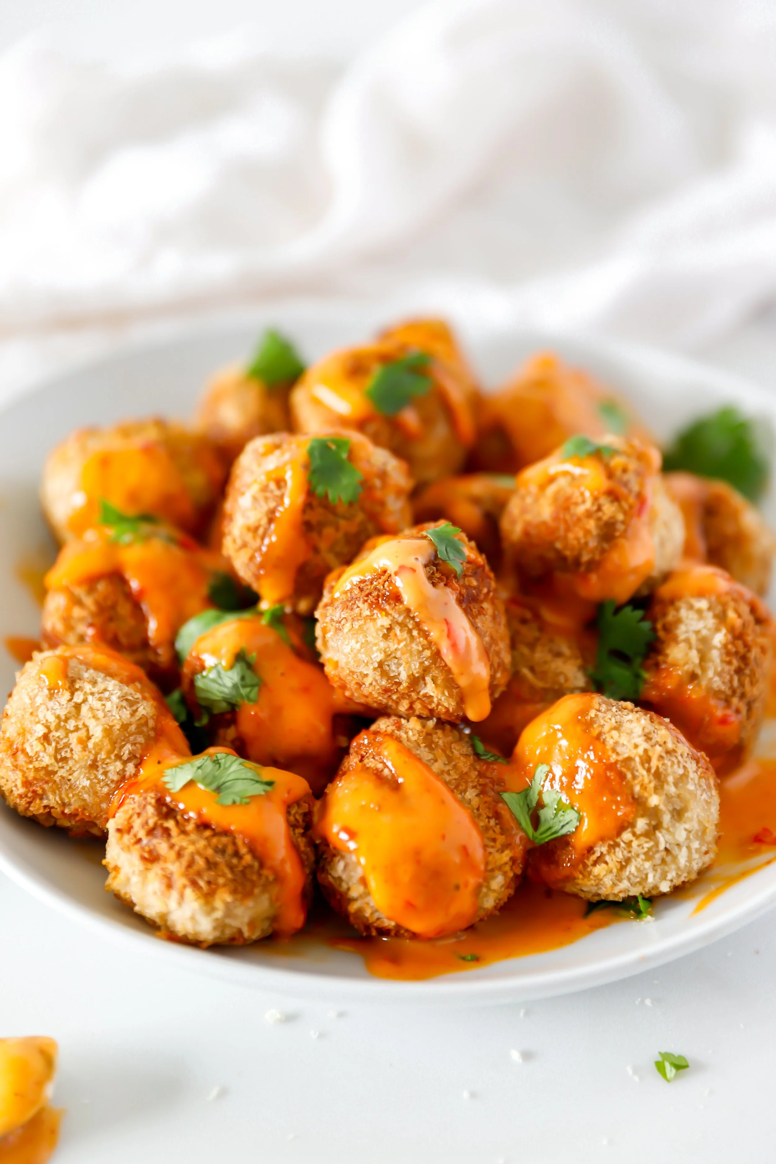 Bang Bang Chicken Meatballs — Mer and Meg's Escapades