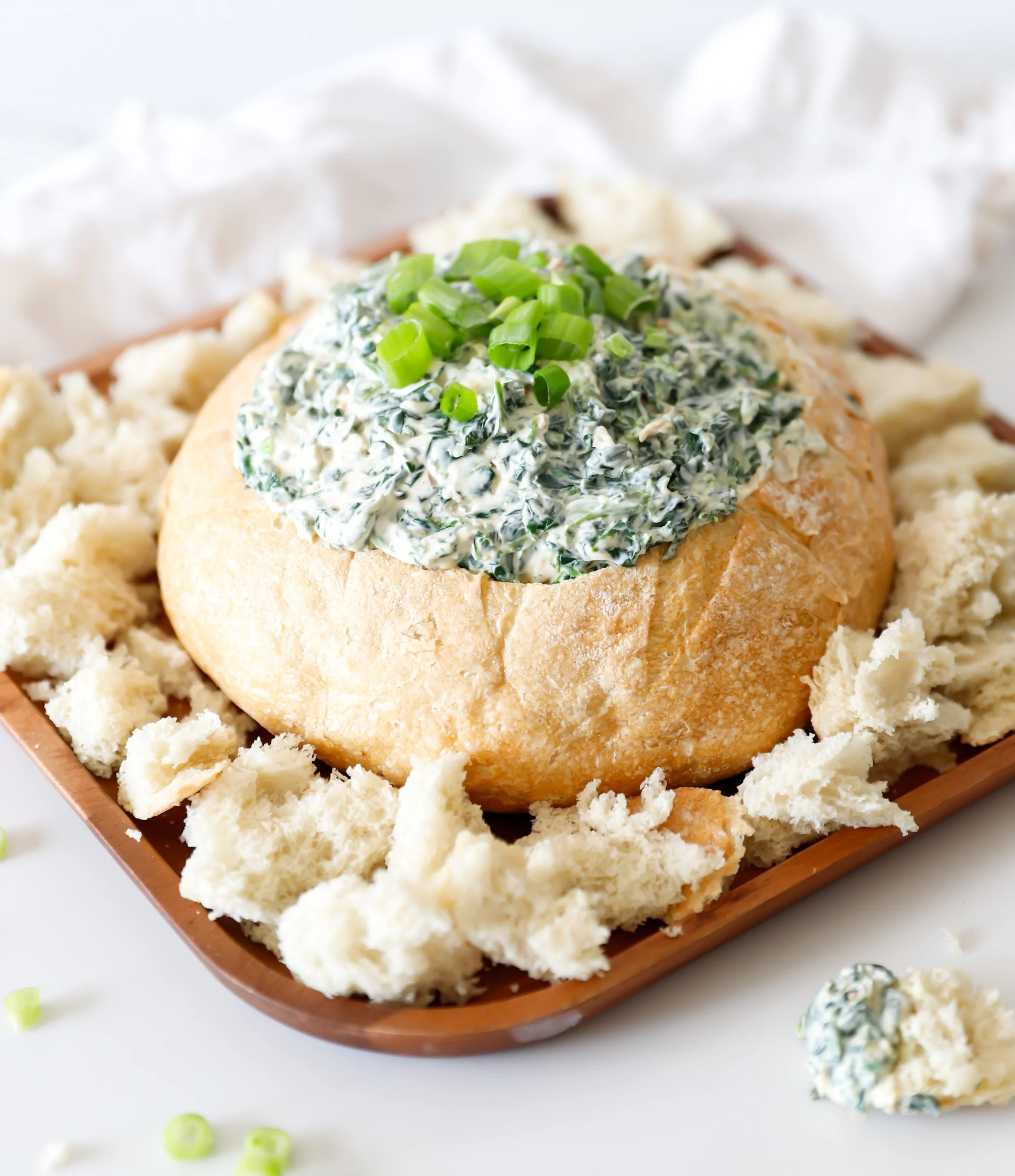 Spinach Dip Bread Bowl — Mer and Meg's Escapades