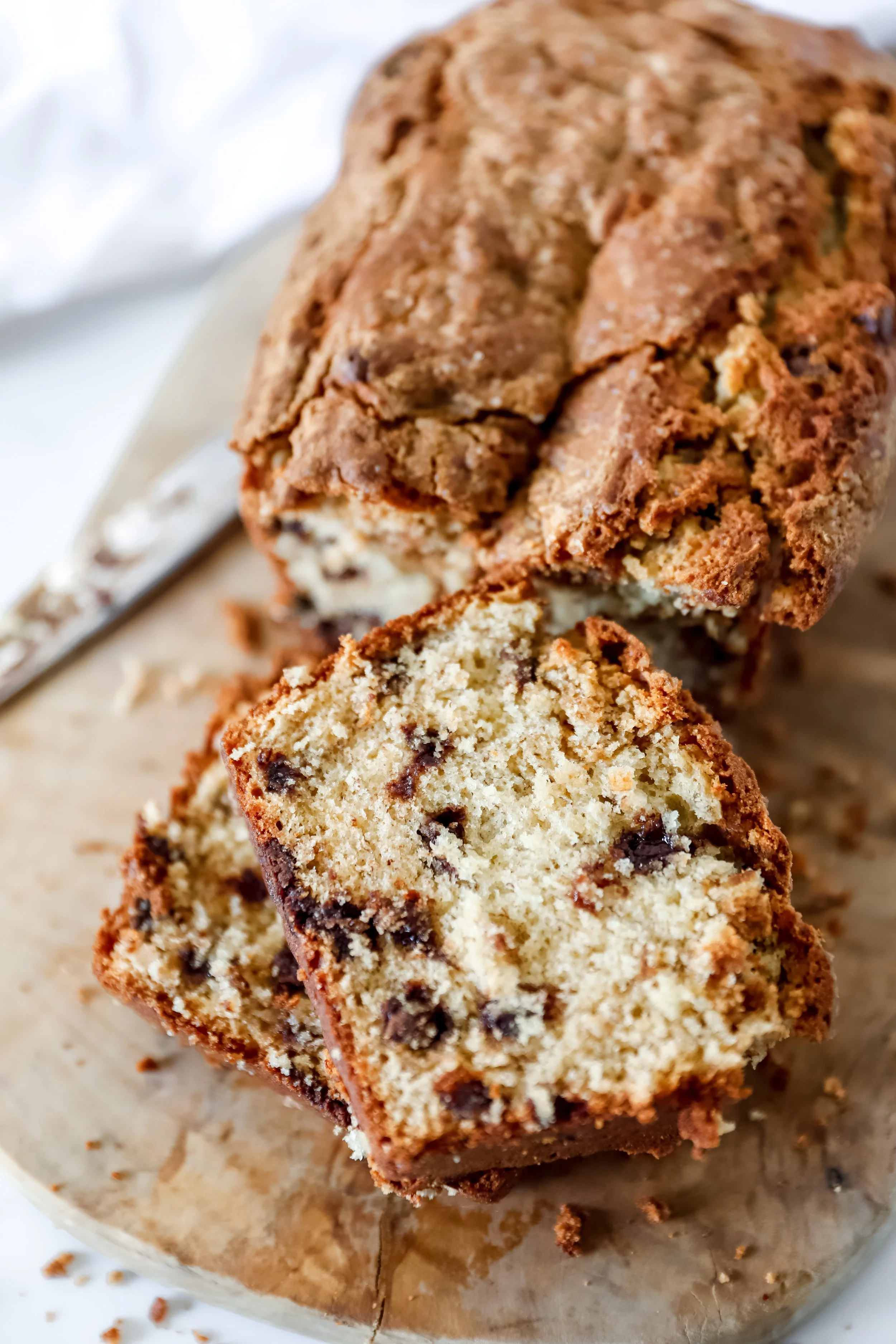Banana bread w/Cookie Butter & Chocolate Chips — Mer and Meg's Escapades