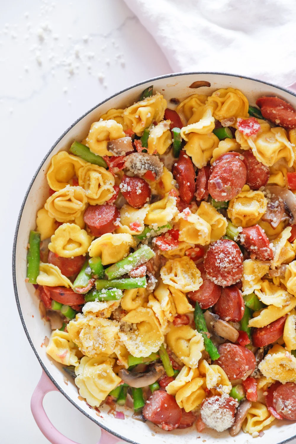 Creamy Tortellini and Kielbasa — Mer and Meg's Escapades
