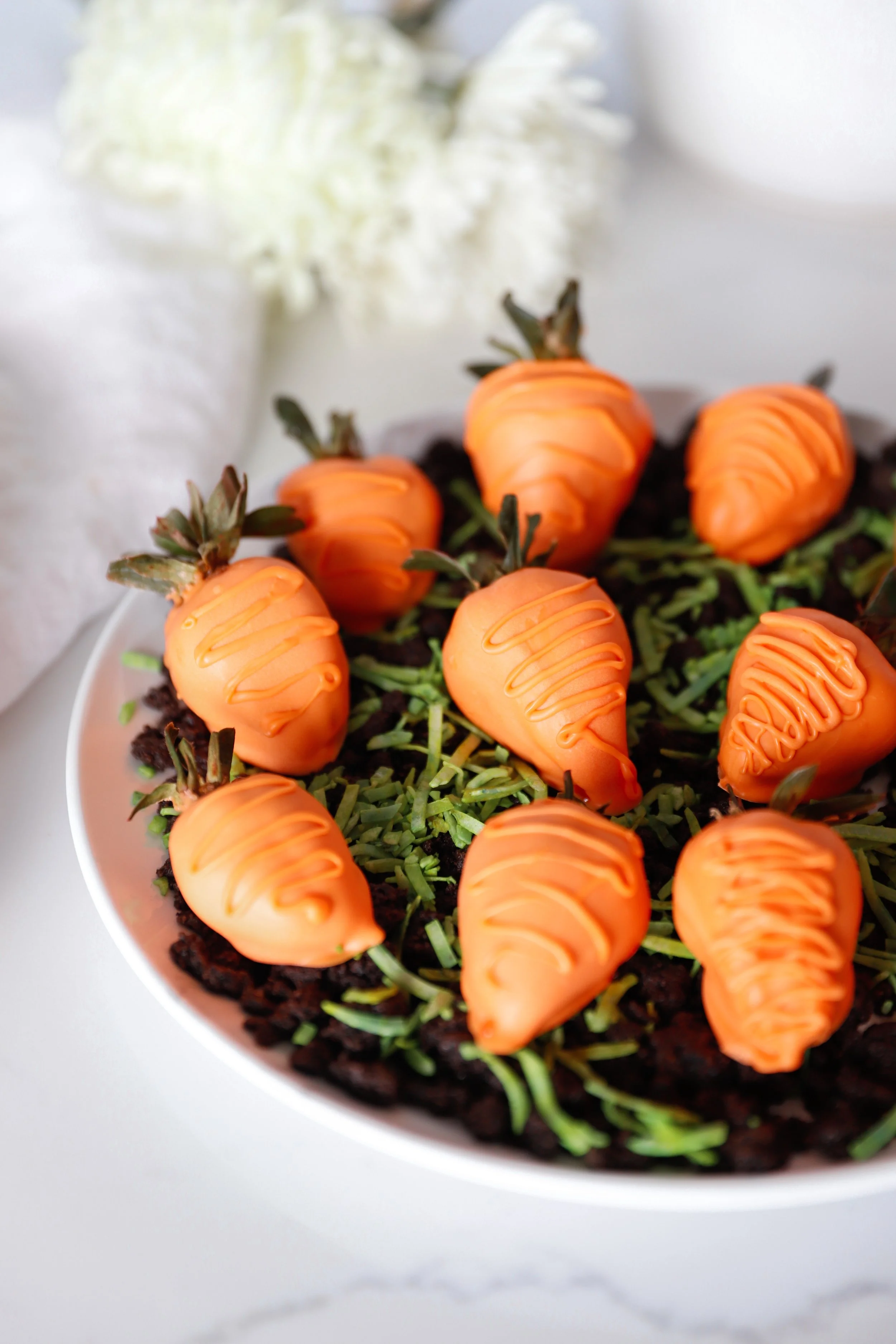 Chocolate Covered Strawberry “Carrots” — Mer and Meg's Escapades