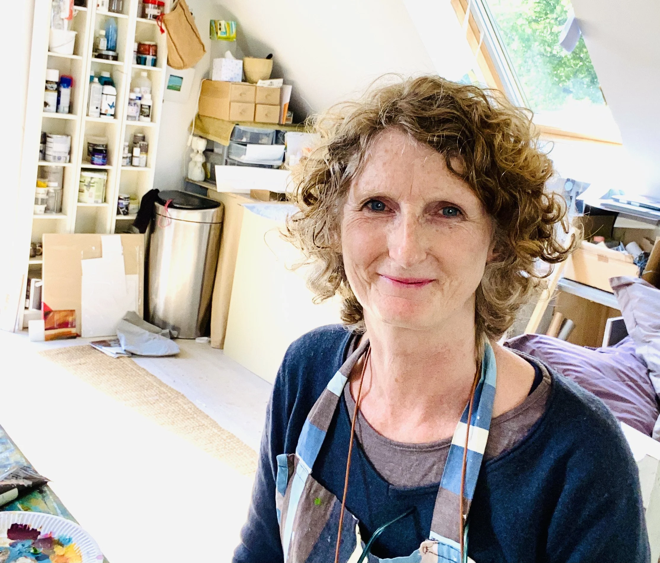 What does an artist do all day?