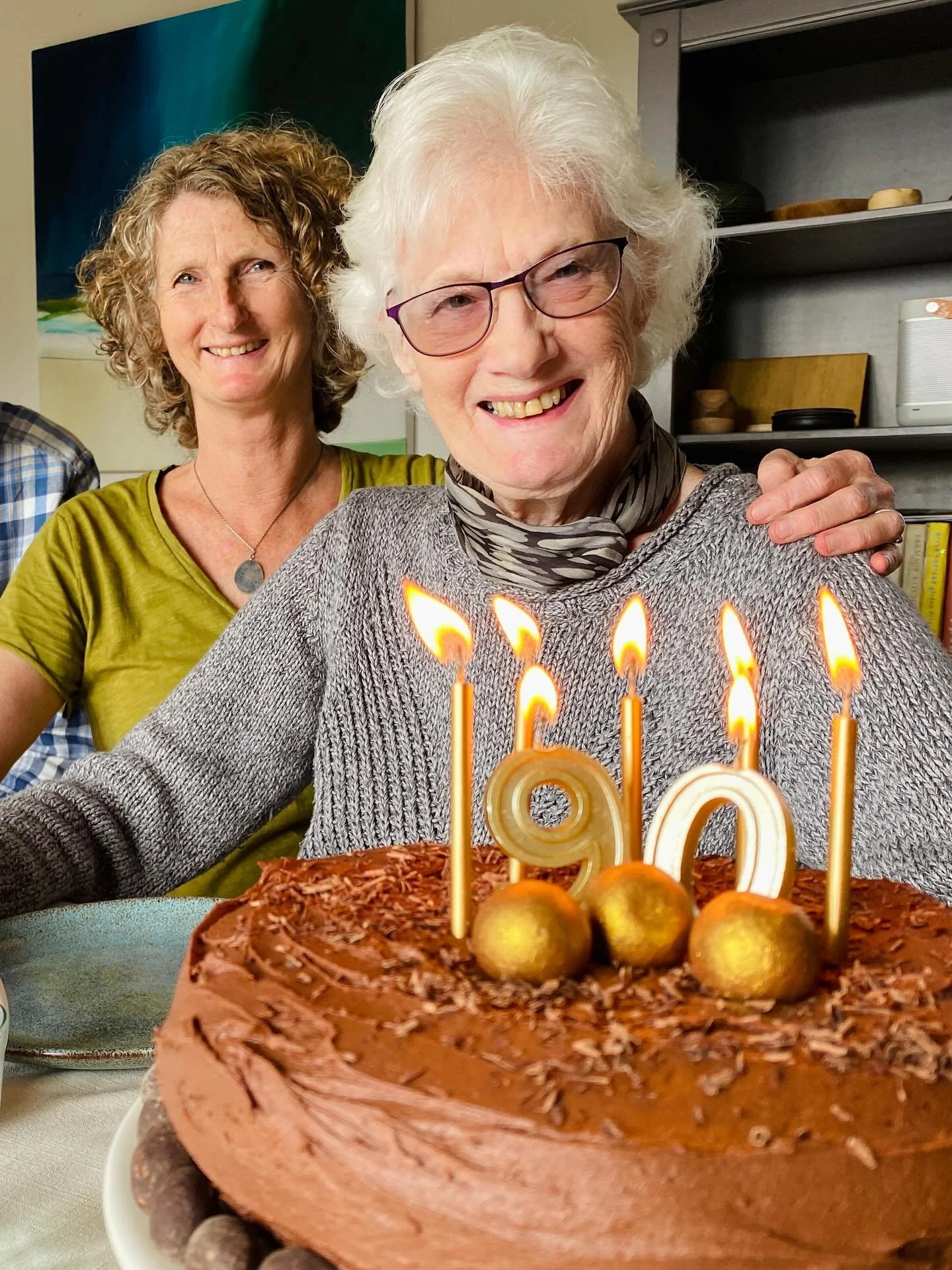 What a legend! My wonderful mum was 90 yesterday!
The sun shone, we had a good lunch at home followed by cake and good conversation- she was completely spoiled with incredible bouquets of flowers which she 100% deserves for being so kind.
Very proud 
