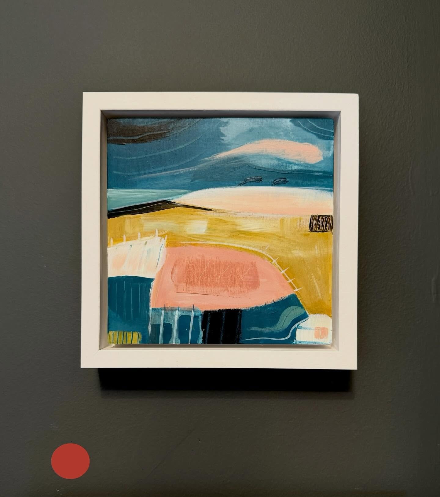 This little painting finally found its home. I&rsquo;d very much enjoyed having it on my studio wall and wasn&rsquo;t bothered if it ever sold! But it resonated with someone and off it will go! I love how sometimes these things take time&hellip;

#so
