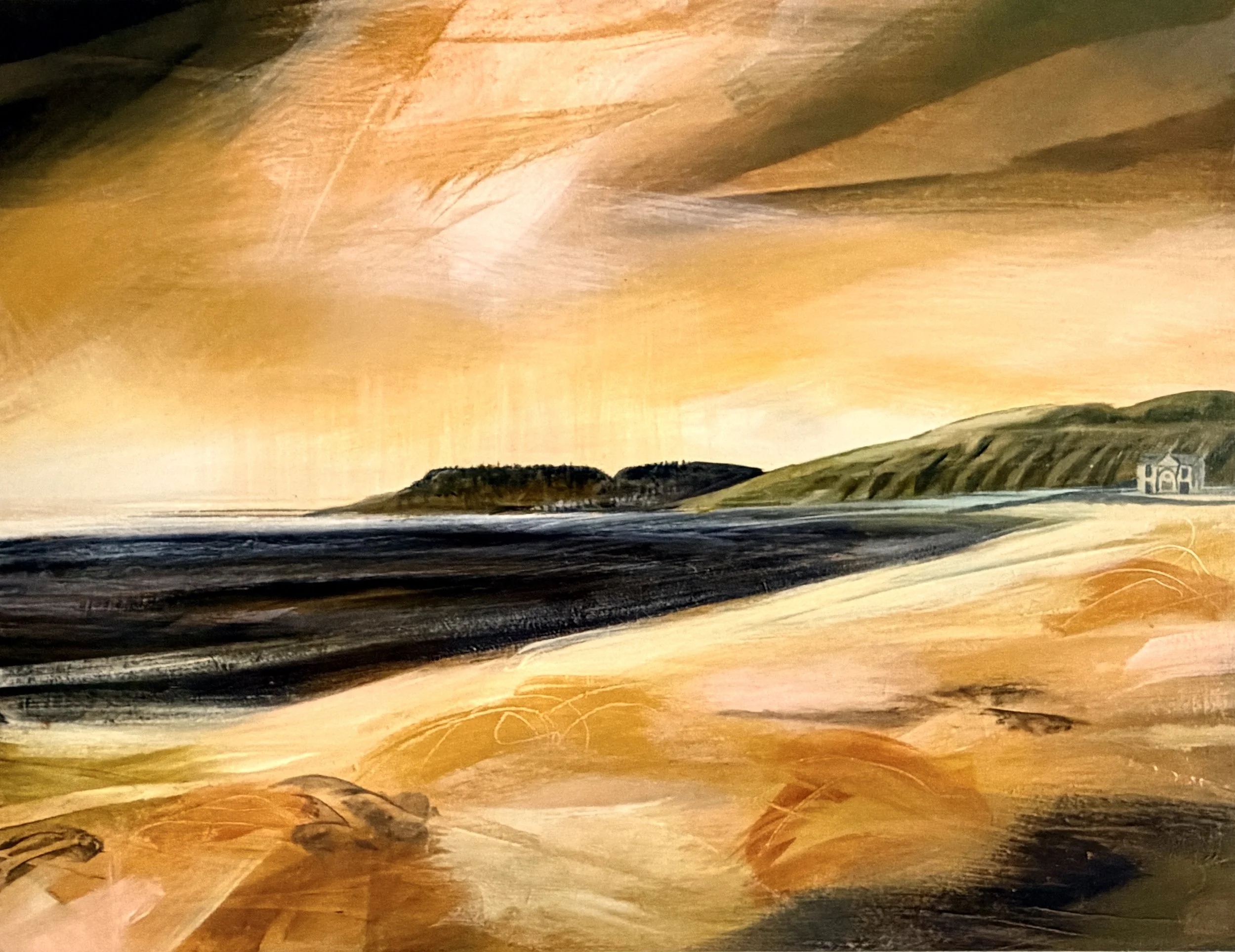'Golden Tide, Charmouth'
50 x 40cm
£395.00
