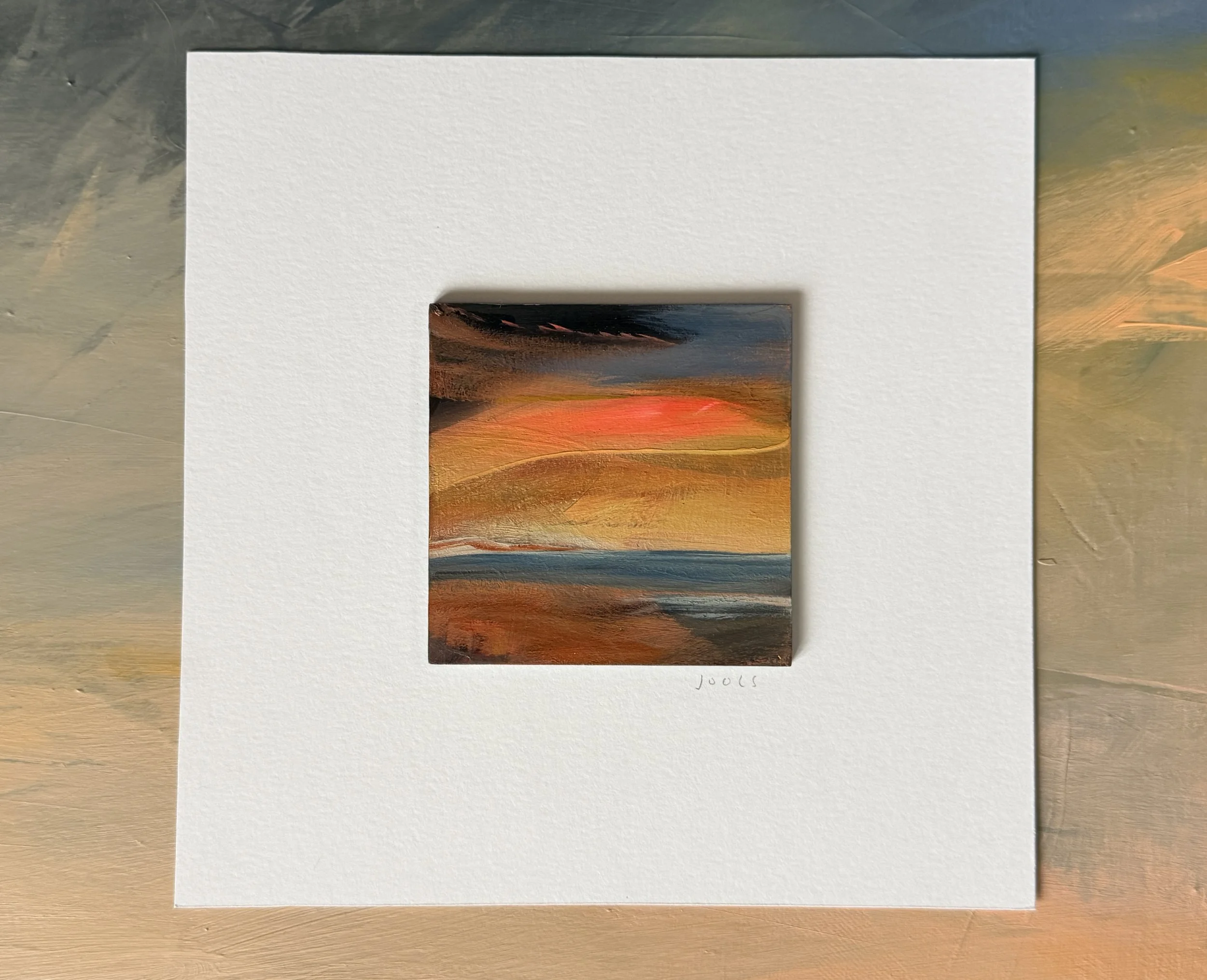 Tiny Painting 'Day's End 4