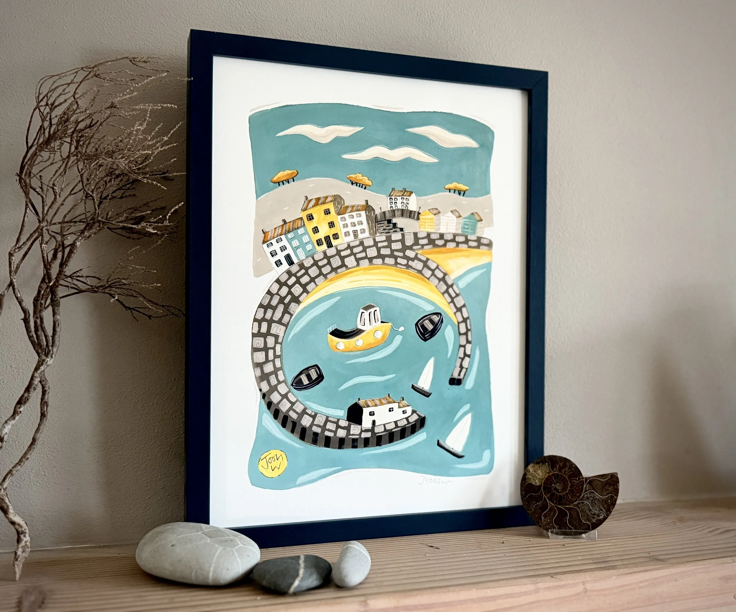 'Summer in Lyme' Print