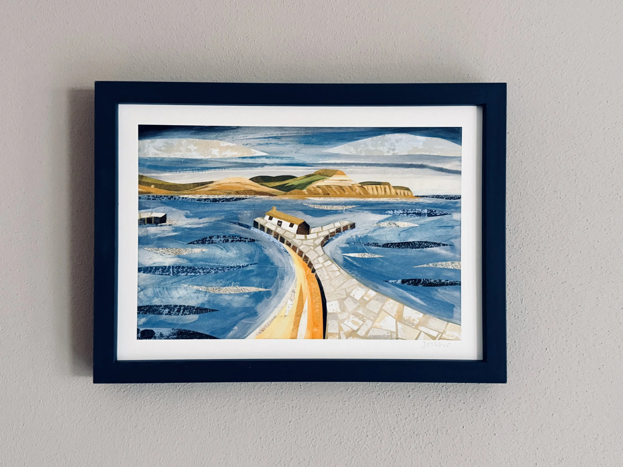 A4 'Harbour to Hills' Signed Print