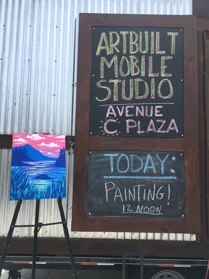 June 2019 Paint Along with instructors from Pinot’s Palette!