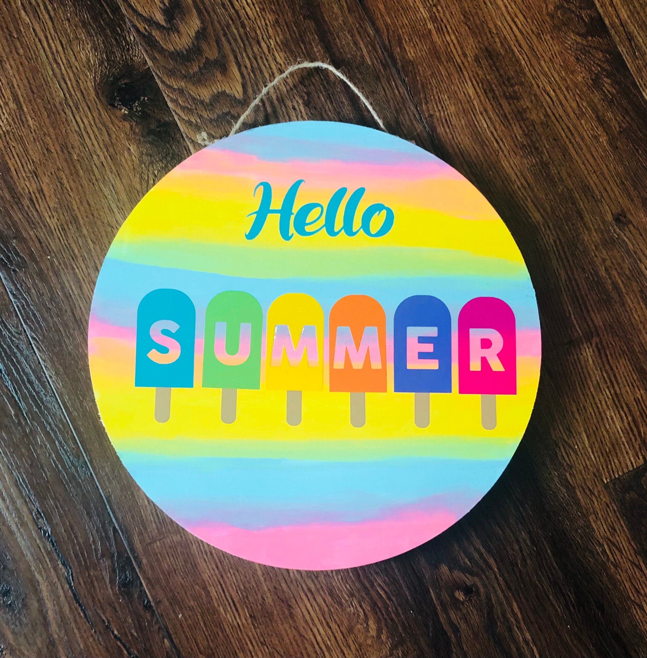 Welcome Sign, Hello Summer