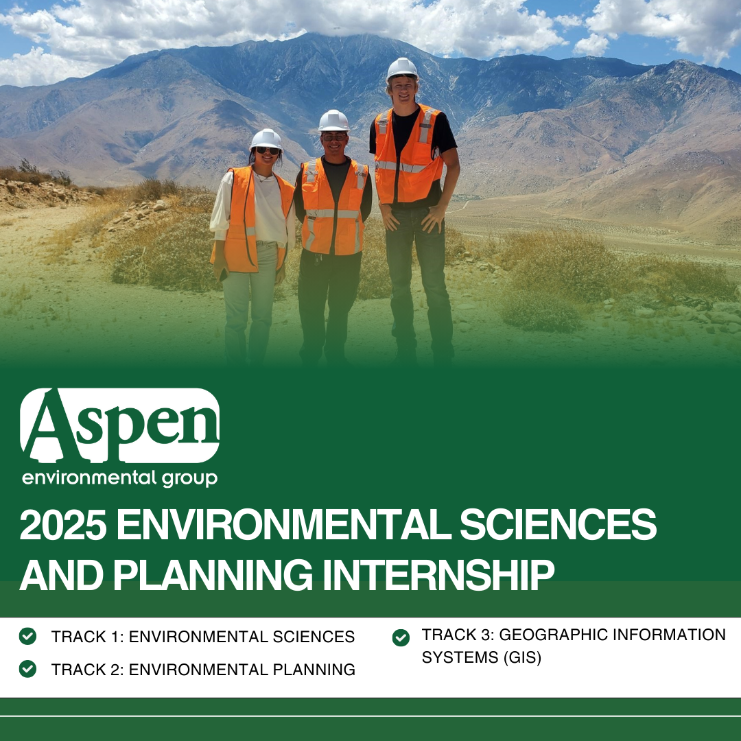 2025 Environmental Sciences and Planning Internship — Aspen ...