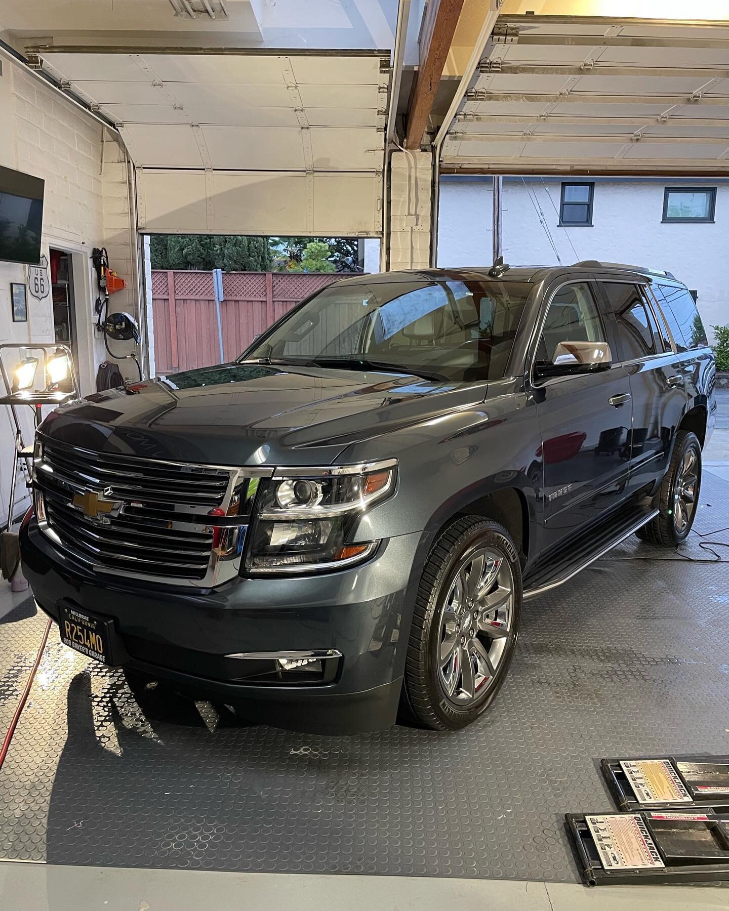 Routine interior and exterior detail on this Chevy Tahoe!