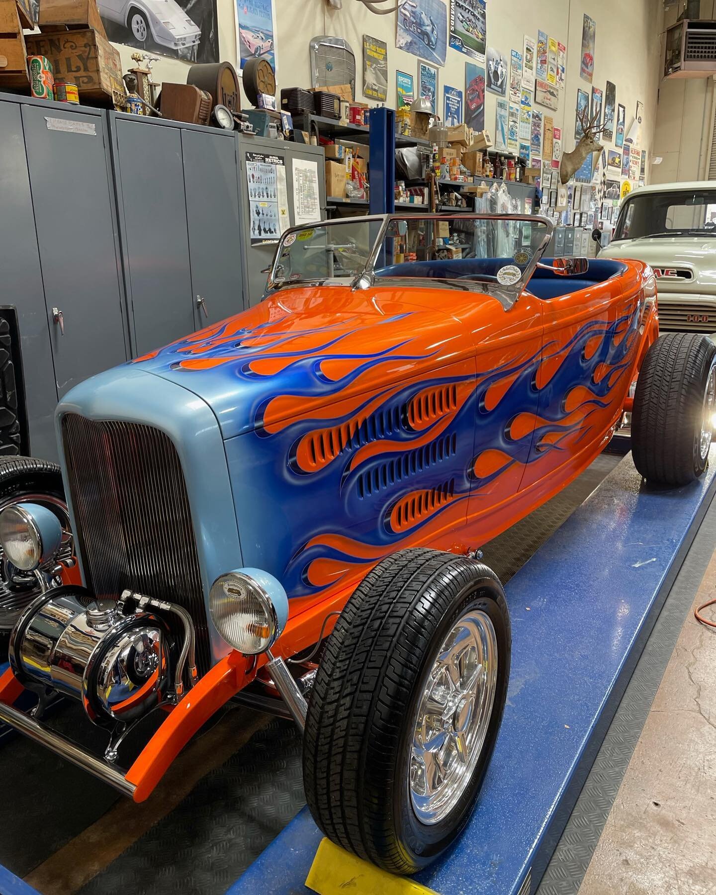 Detail on the Rodfather 2 before it heads to the NHRA museum in Pomona!