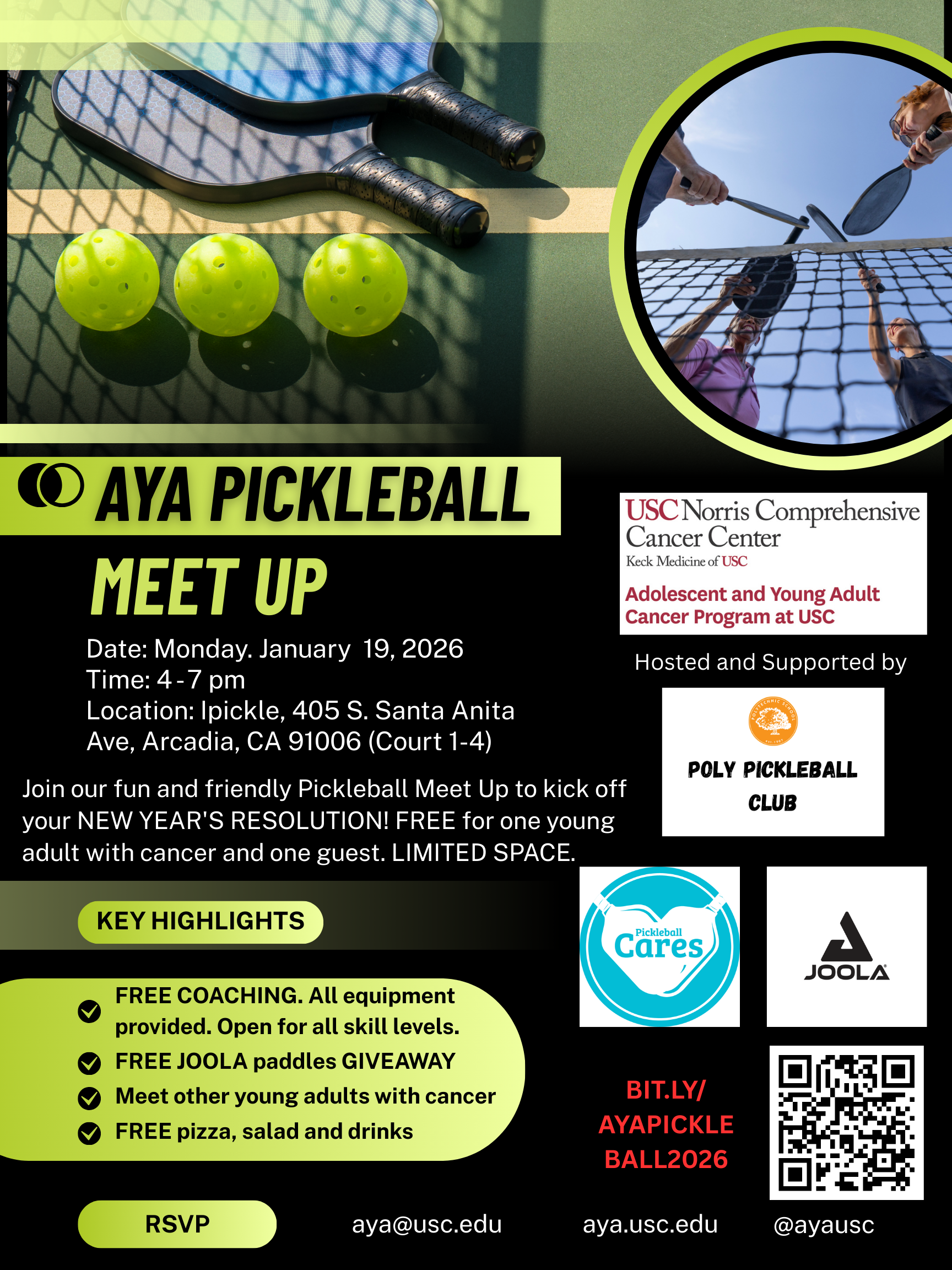 AYA Pickleball Meet Up