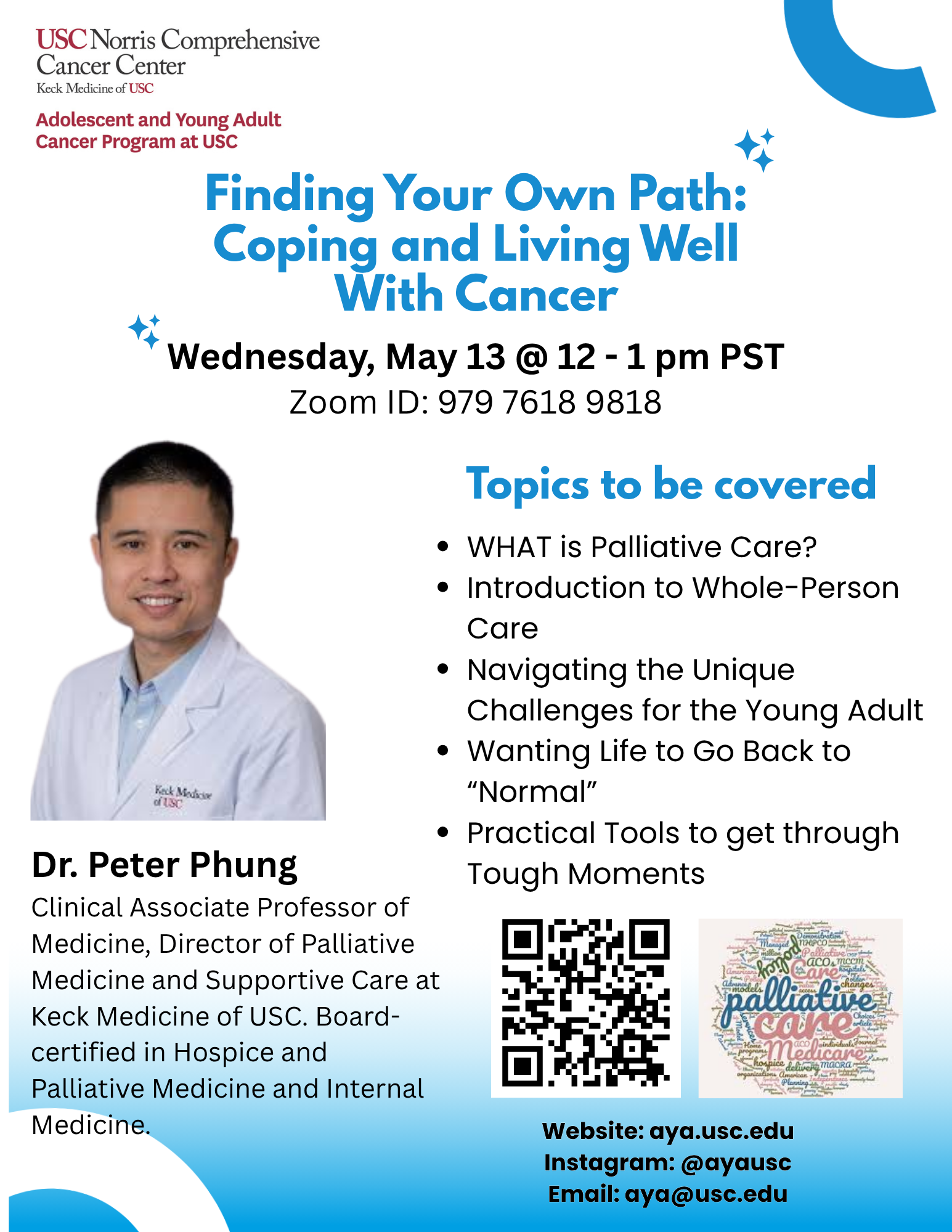 Finding  Your Own Path: Coping and Living Well with Cancer