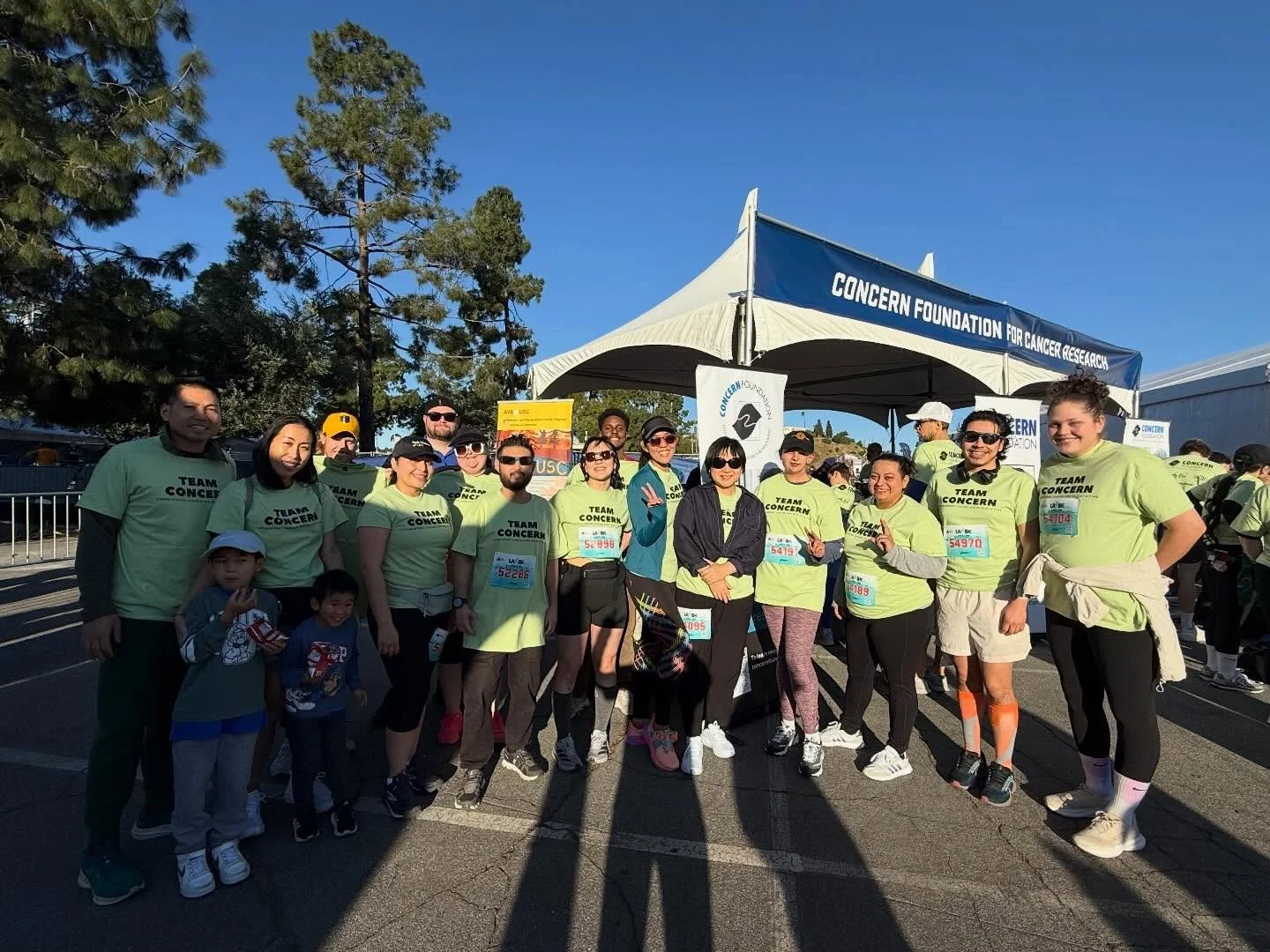 Go Team AYAUSC! We crushed our 5K fundraising goal! We rocked 5K, Half Marathon and Marathon! Huge thanks to our dedicated AYAs, amazing doctors and staff, and our incredible supporters! @ayausc @uscnorriscancercenter @keckschoolusc @keckmedicineusc 