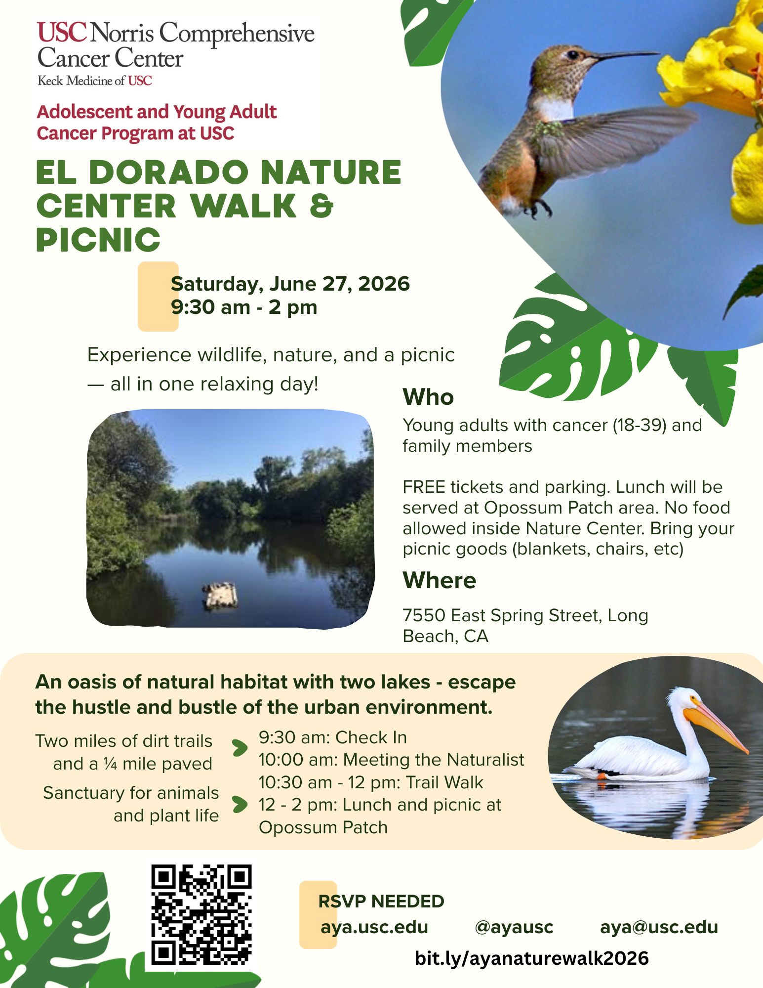 El Dorado Nature Center Walk and Picnic