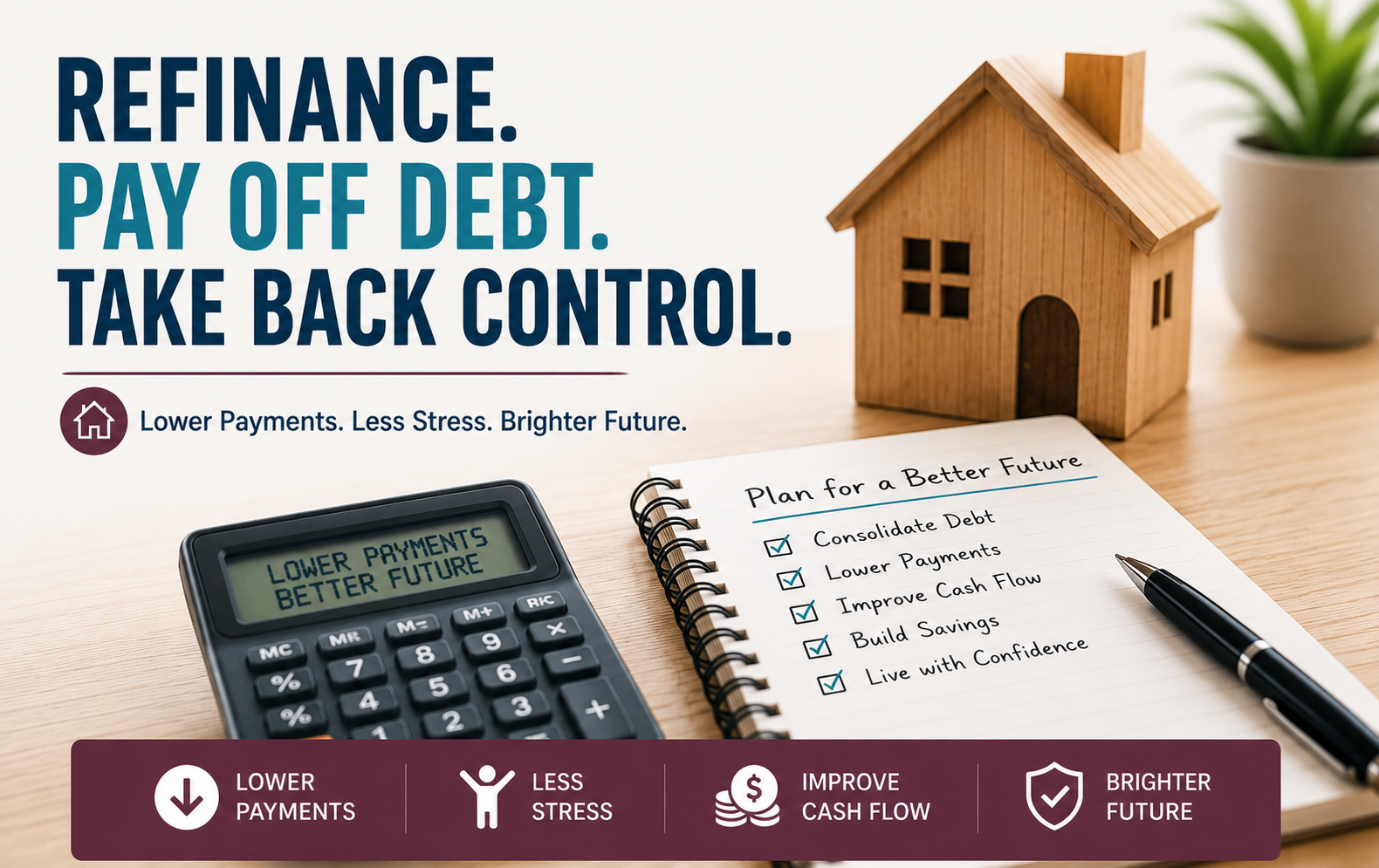 Can I Refinance My Mortgage to Pay Off Debt?