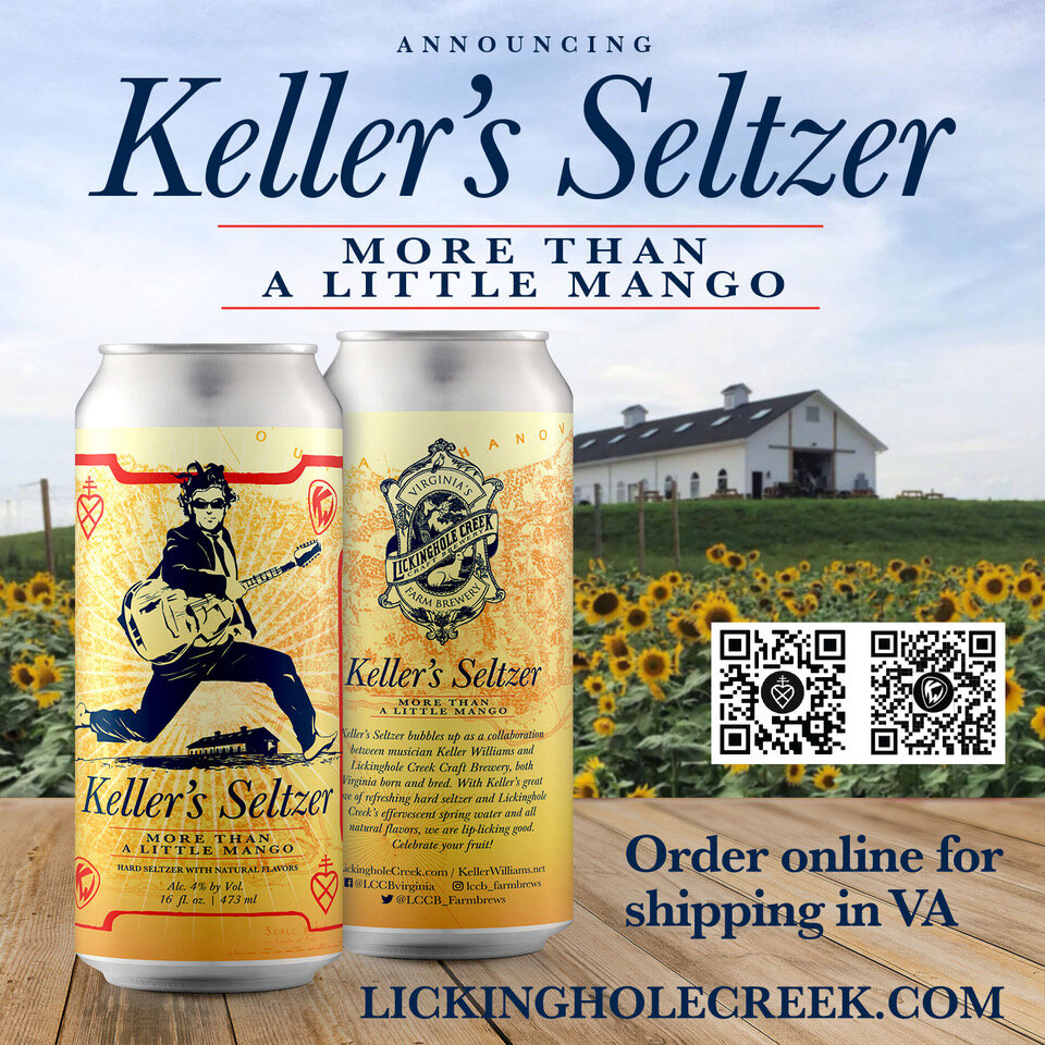 Keller's Seltzer back in stock! Shipping to Virginia