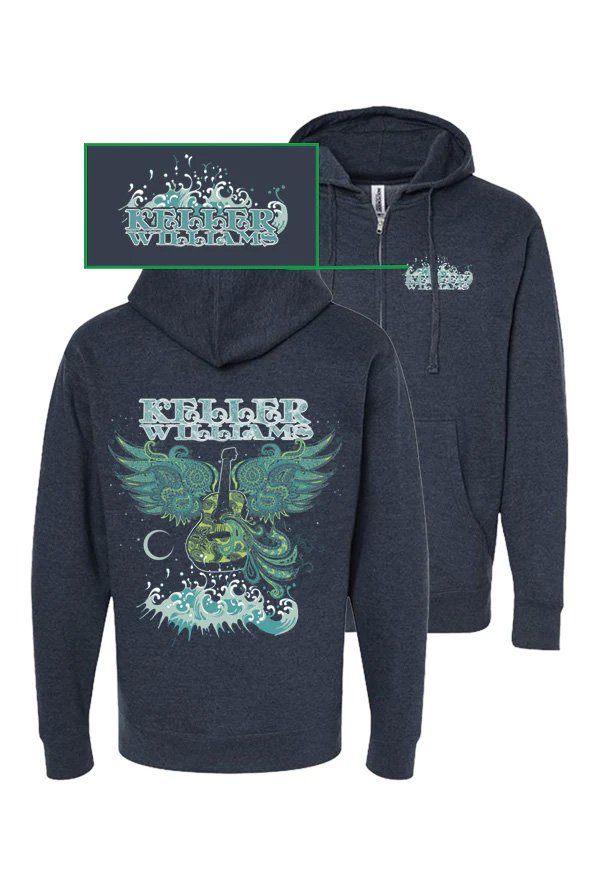 Wave Guitar Hoodie