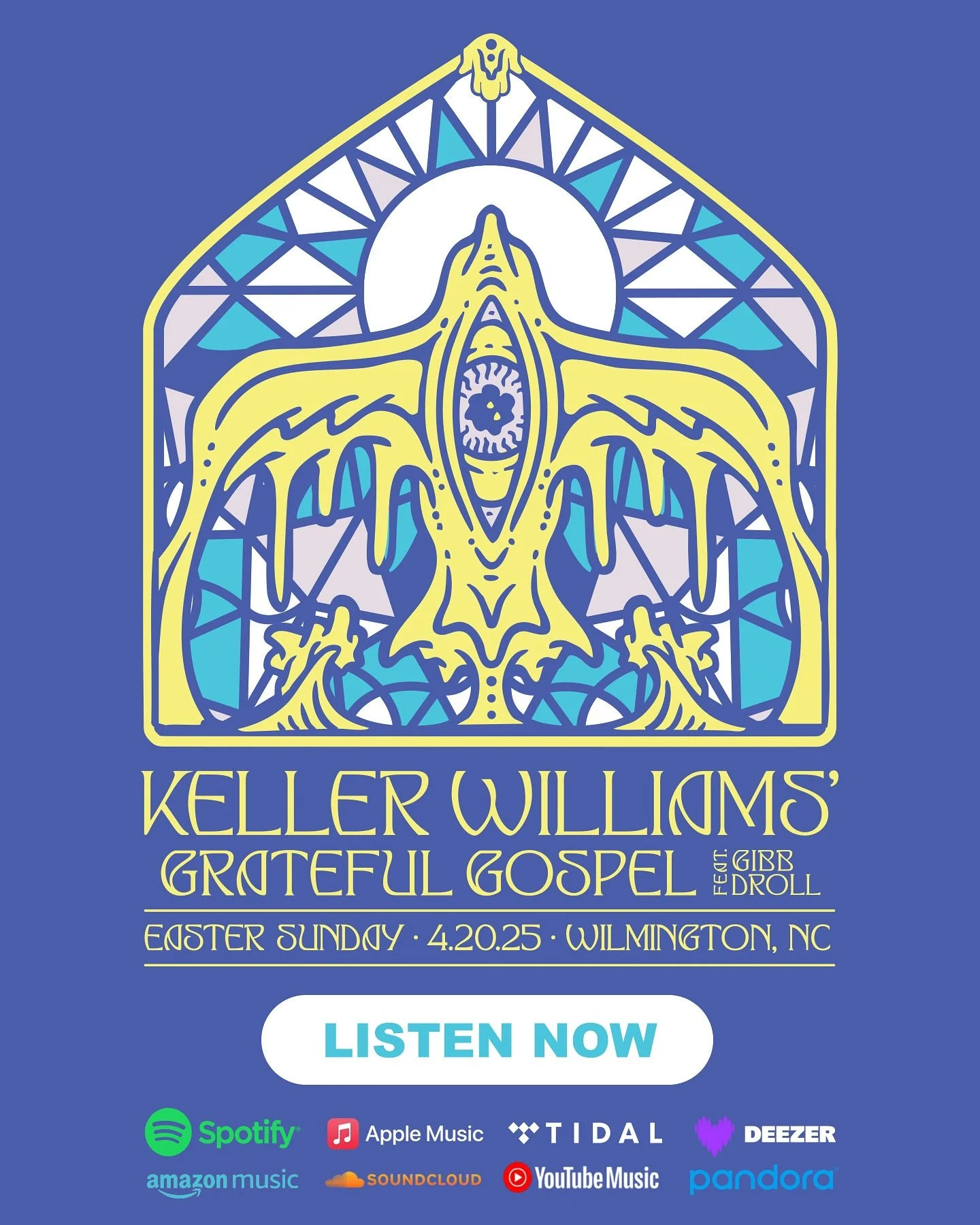 🙌🏻 Happy Sunday! Grateful Gospel LIVE ft. Gibb Droll OUT NOW!
Recorded LIVE on Easter Sunday, 4/20/25 at Greenfield Lake Amp in Wilmington, NC

👀 If your&rsquo;re anywhere near Virginia Beach&hellip;this band will be at @newrealm_vb TONIGHT!

🎥 H