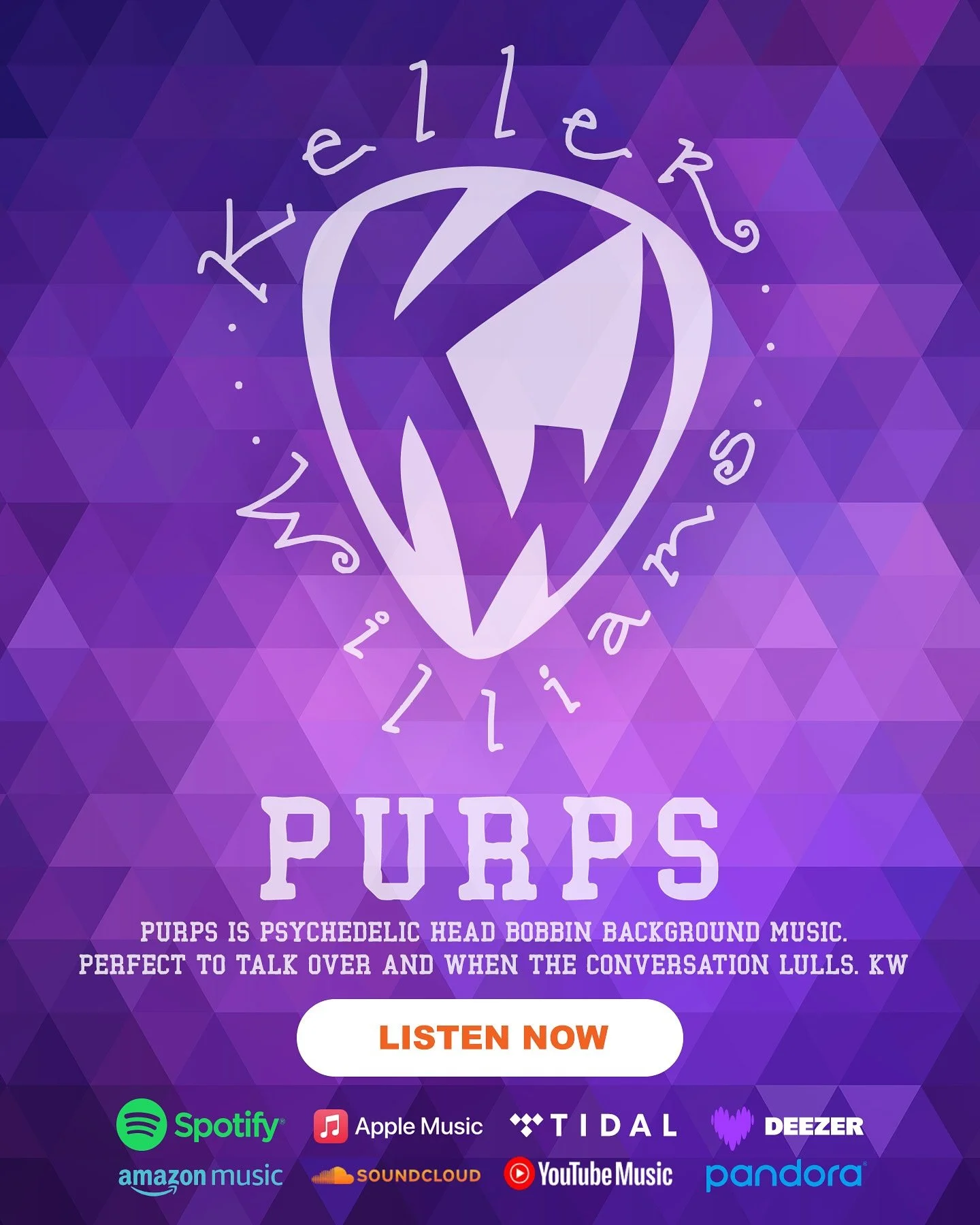 📣 NEW MUSIC 🎶 PURPS is psychedelic, head bobbin, background music. Perfect to talk over, when the conversation lulls. 

This album is named &ldquo;Purps&rdquo; due to the fact that I recorded it, in and around the purple room, which is this room ➡️