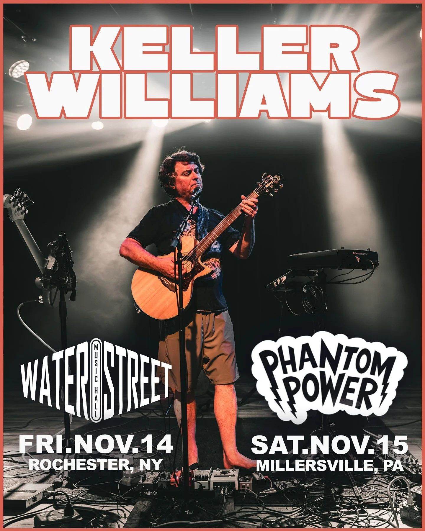 🕺NY + PA! 🪩Let&rsquo;s go BIG this weekend!
🎶Friday @waterstreetmusichall Rochester, NY
💥Saturday @phantompower717 Millersville, PA!