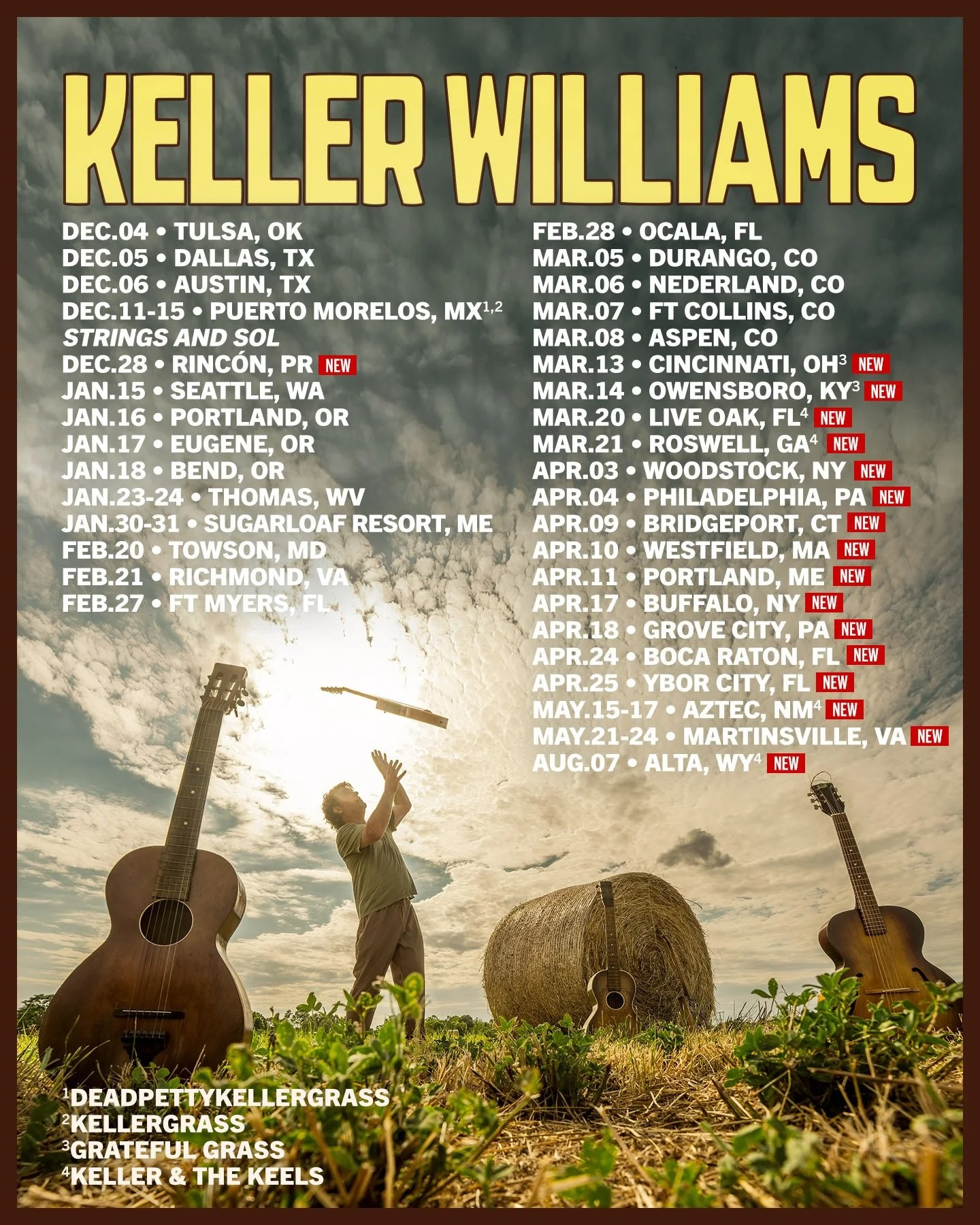 👀 NEW 2026 DATES!