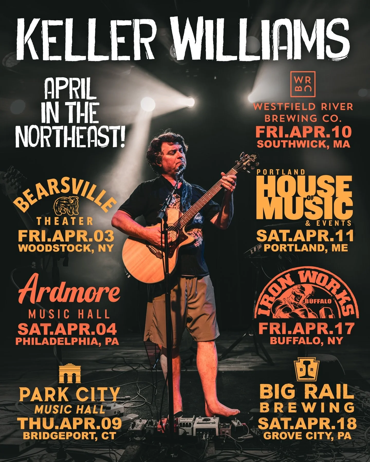 📣 Northeast you&rsquo;re up next! 
📝Help Keller write the set list 
💬Comment ⬇️ what you want to hear + note which show! 

#kellerwilliamsmusic 

THIS WEEKEND
Friday @bearsvilletheater Woodstock NY 
Saturday @ardmoremusichall Philly, PA

4/9 @park